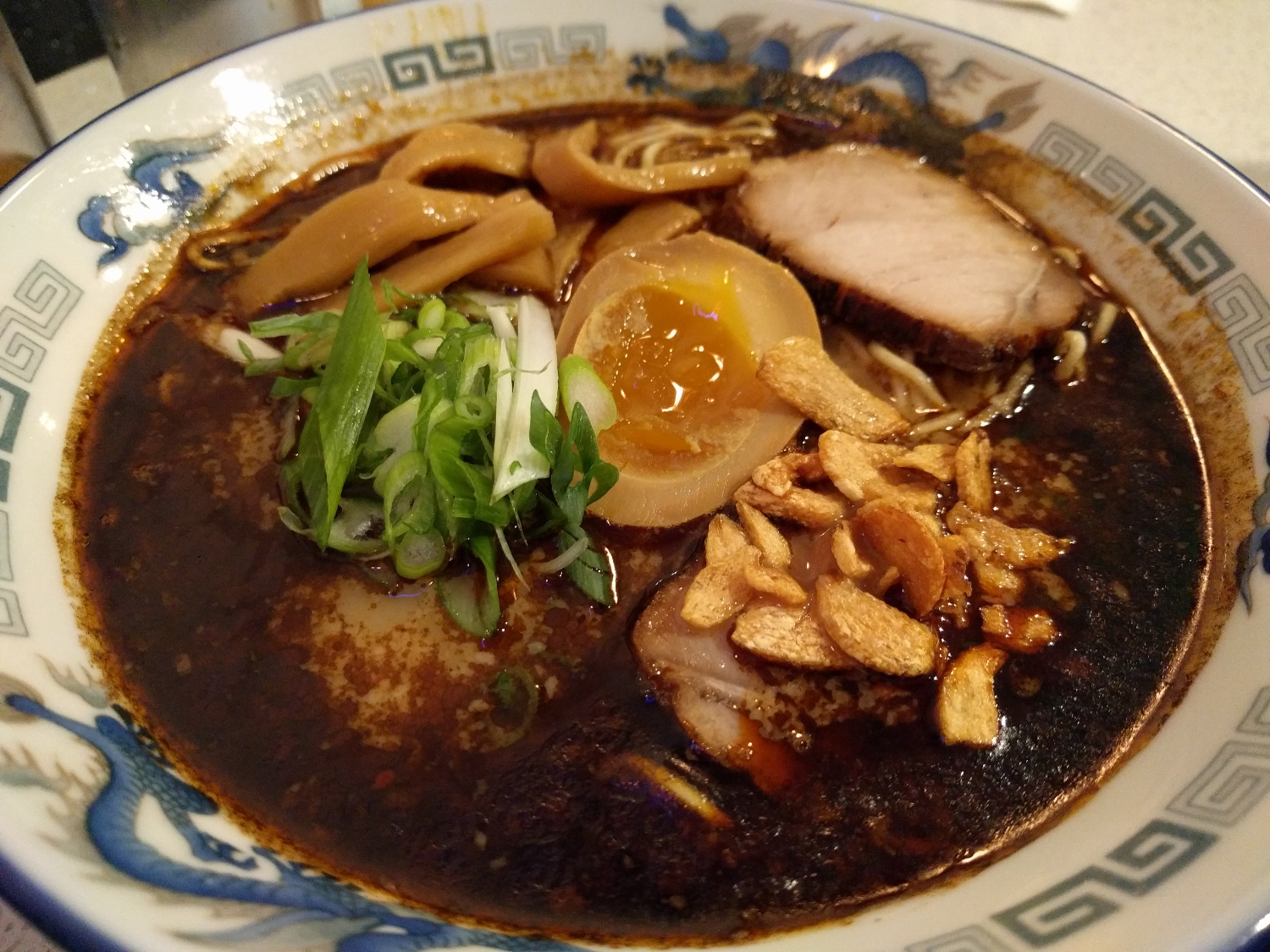 Eric's spicy kotteri ramen