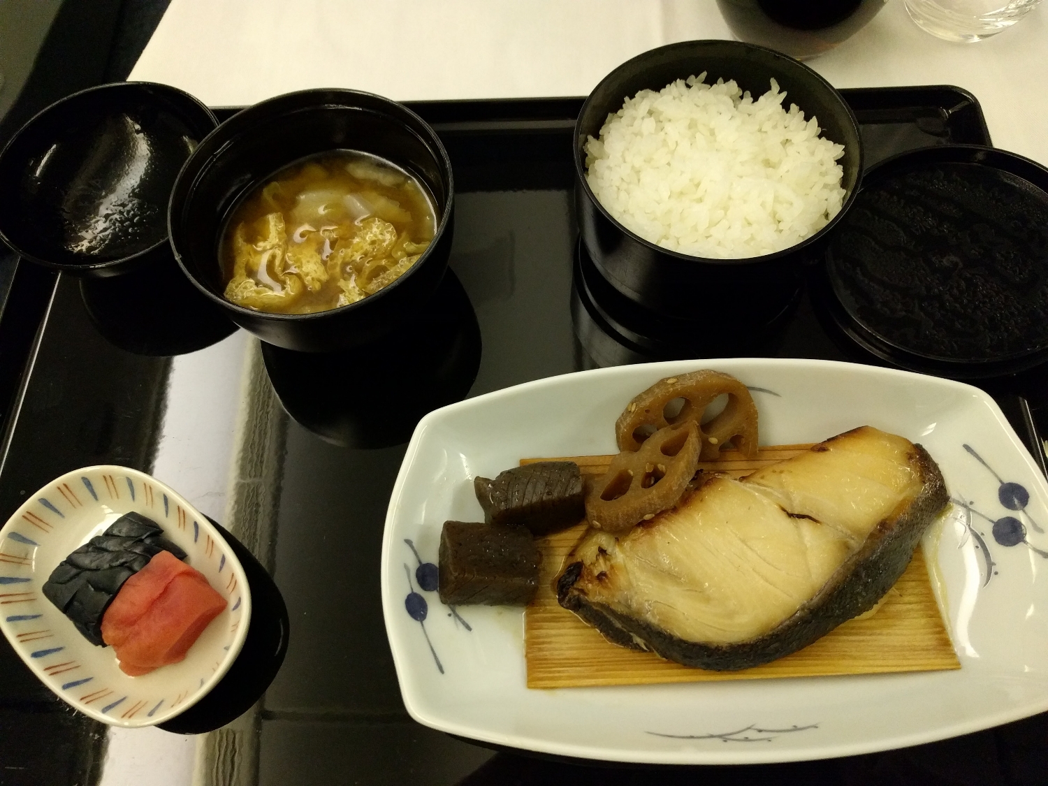 main course, sable fish