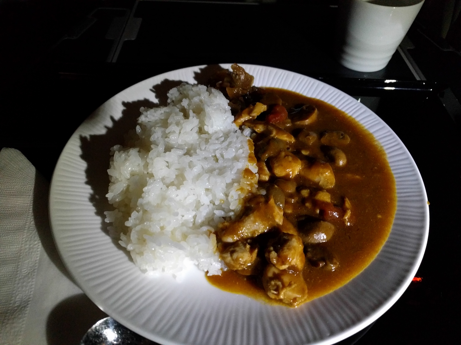 ANA chicken curry