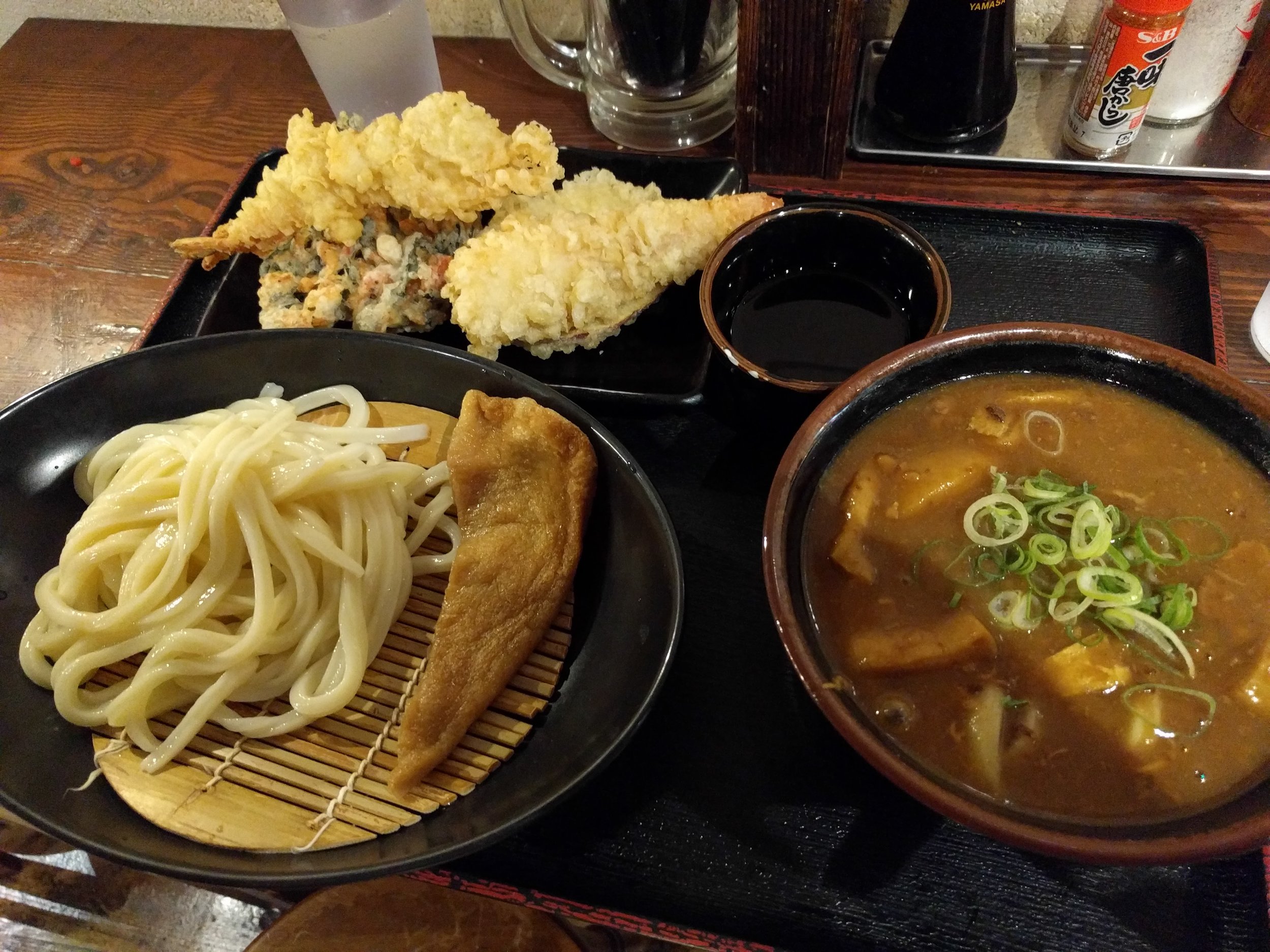 <p>Mentsu-dan Udon in Shinjuku.&nbsp;Awesomely chewy noodles (reminded us a lot of U:Don in U district, props to them).</p>