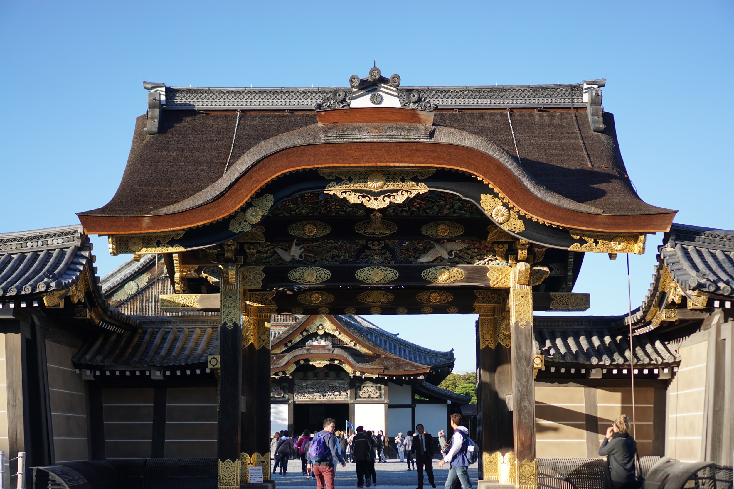 Entrance Gate to Nijo Castle