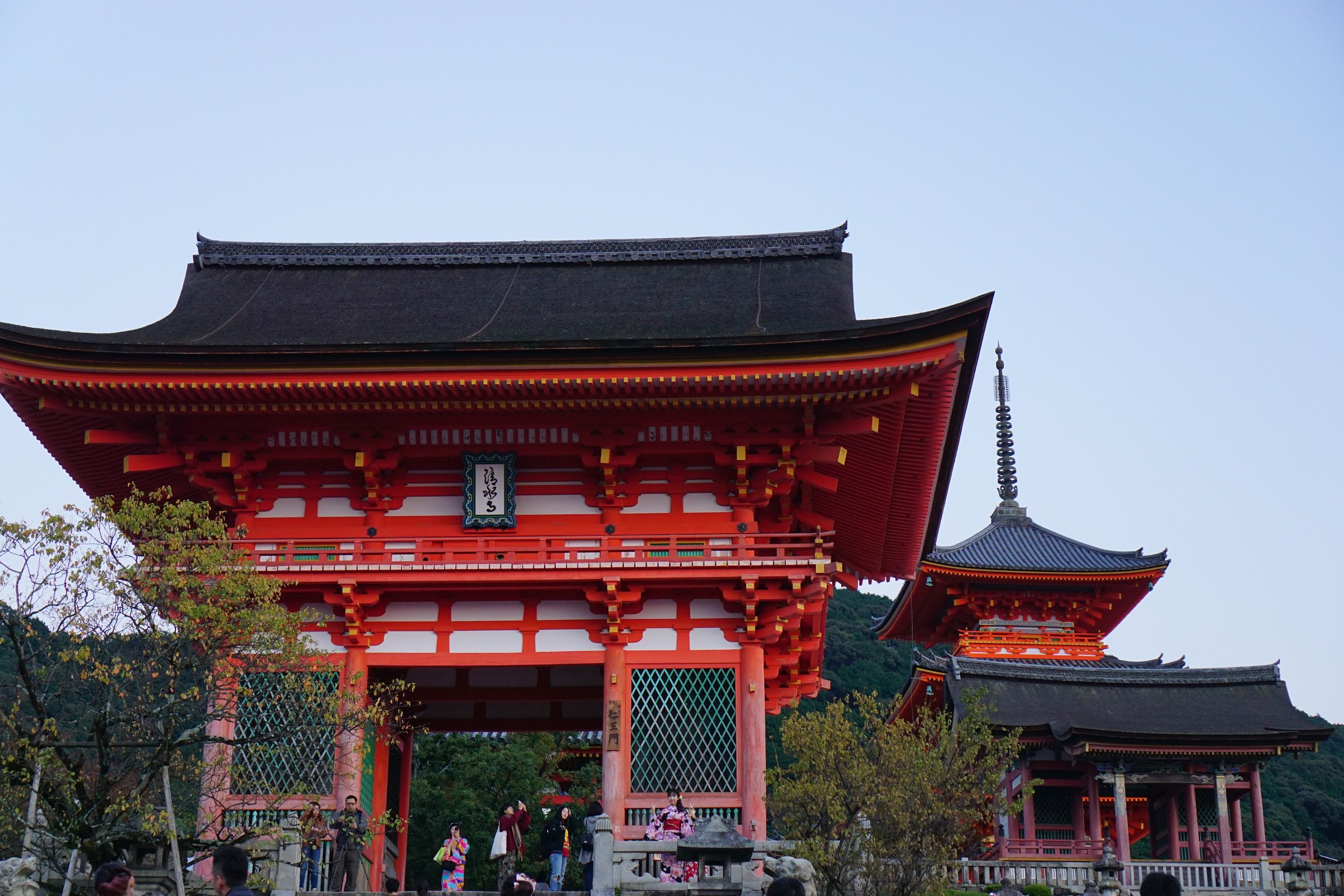 Entrance to Kiyomizudera