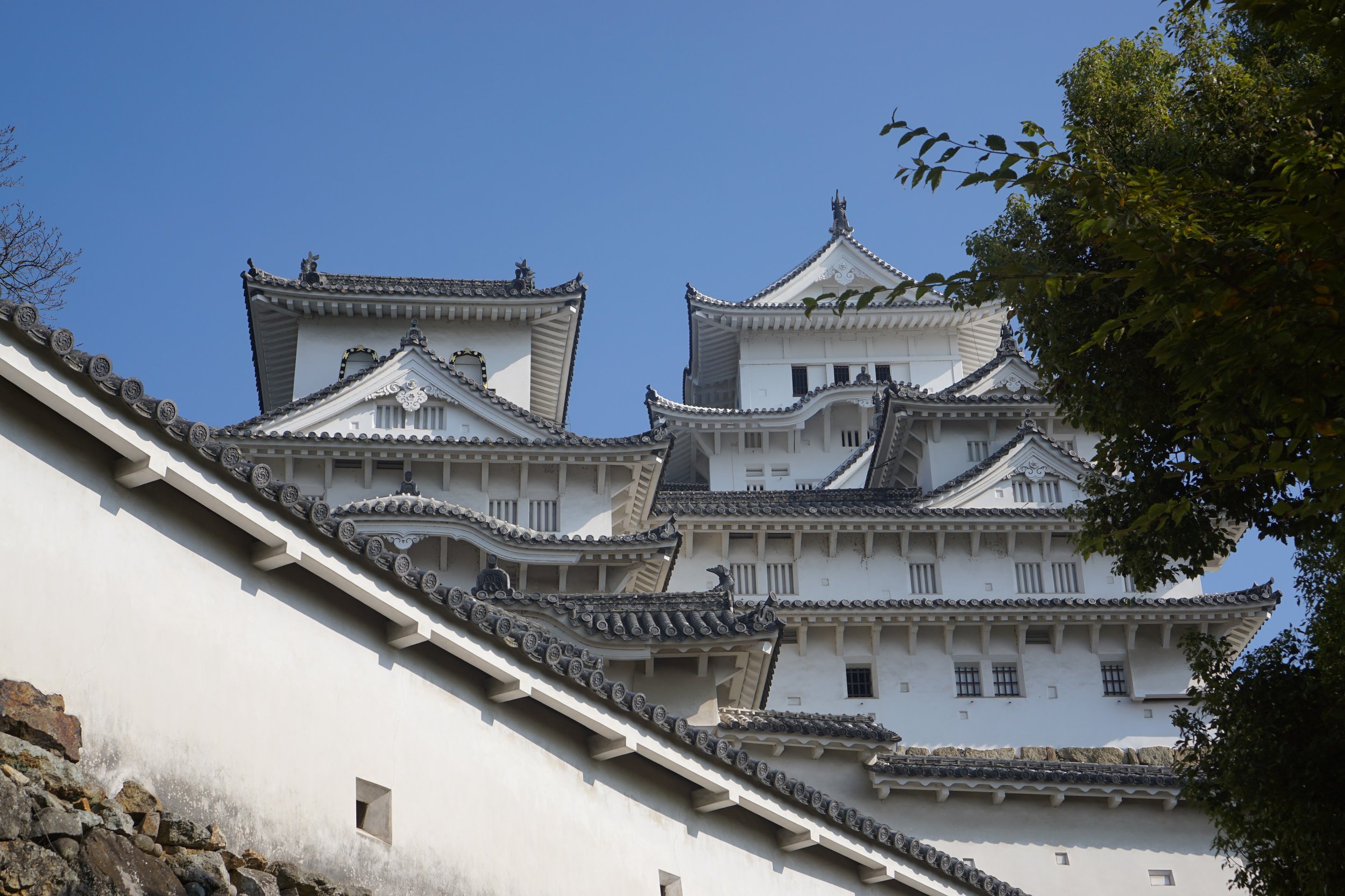 Making our way up to the castle