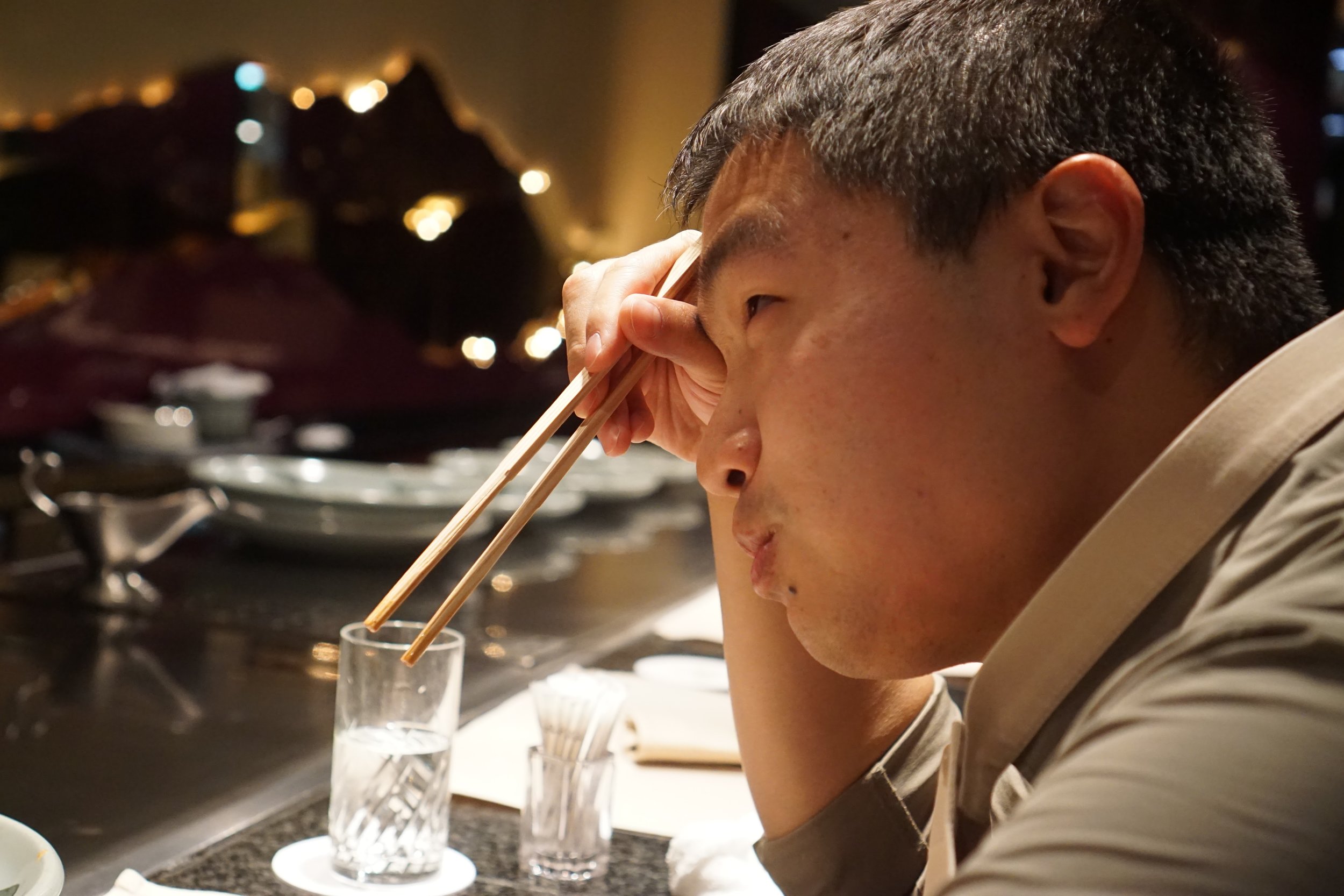Aftermath of a bite of Kobe