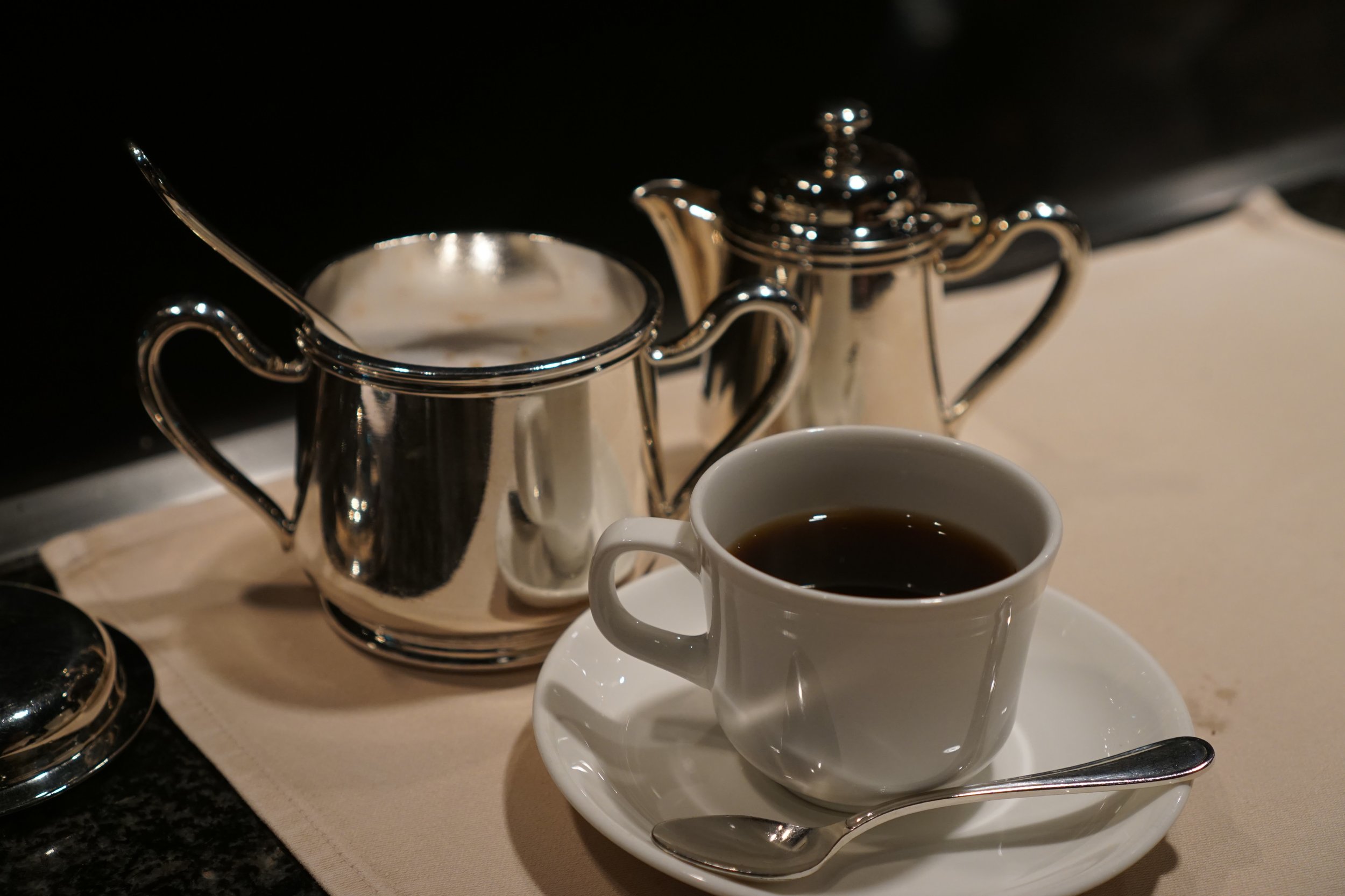After meal coffee
