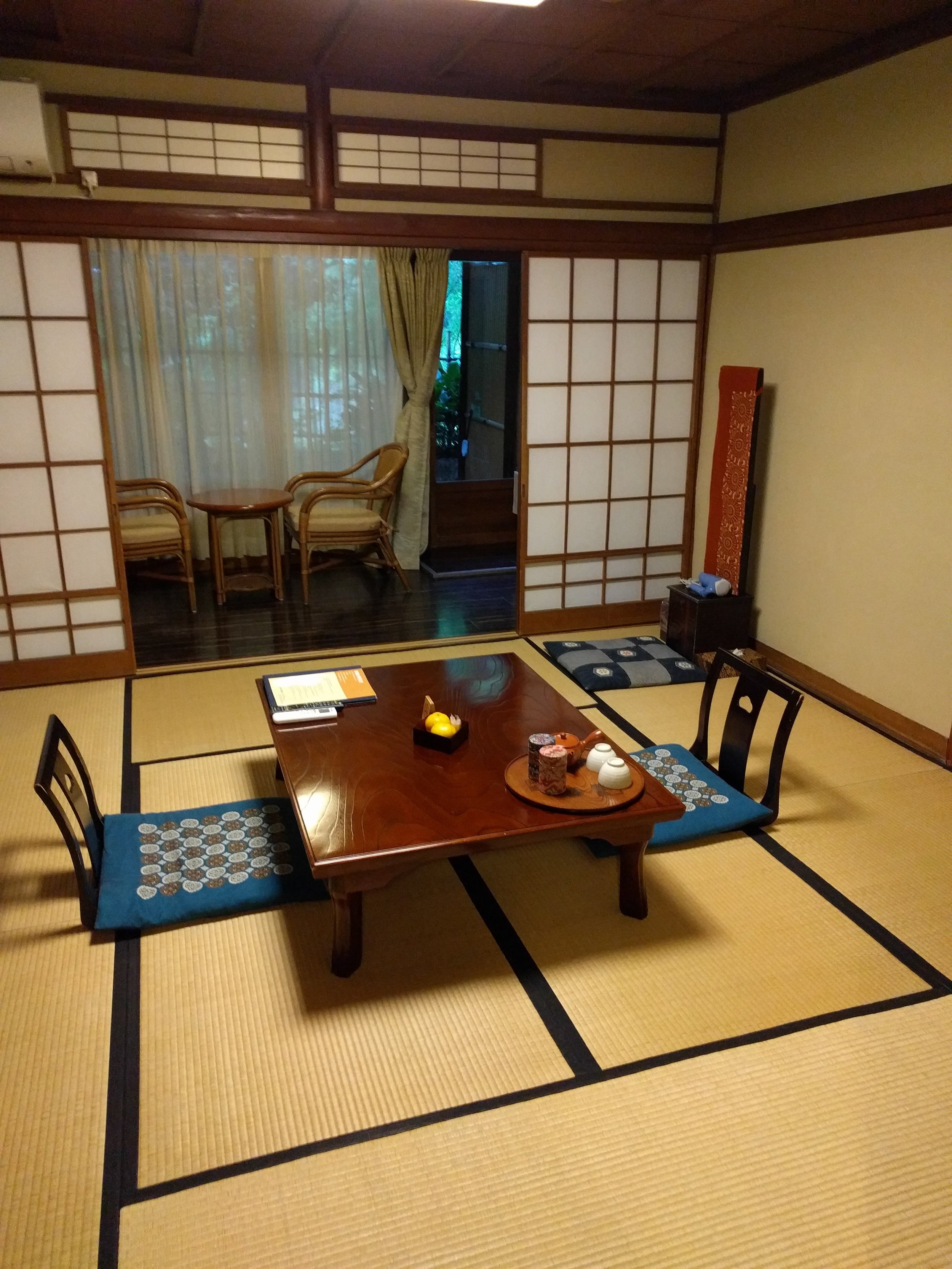 Tatami sitting area
