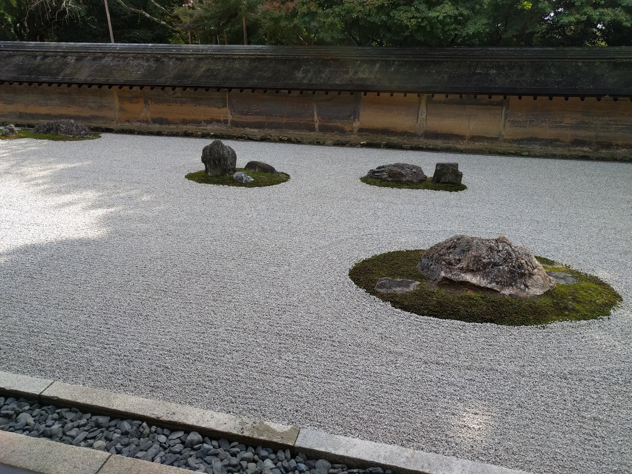Another view of Ryoanji rock garden