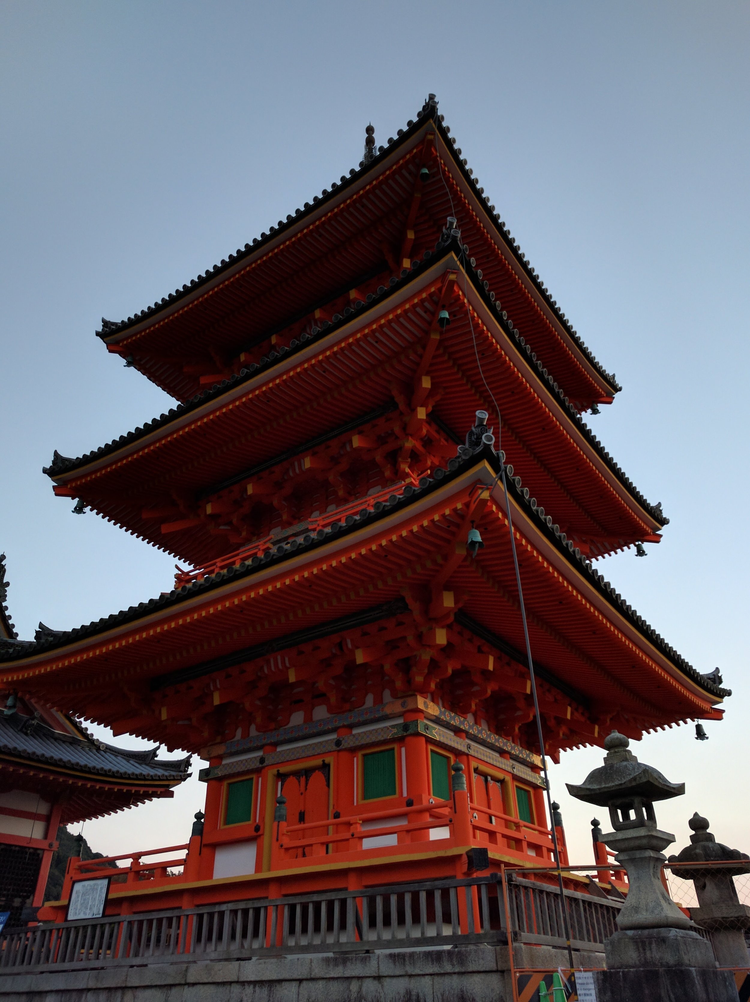 Kiyomizudera pagoda