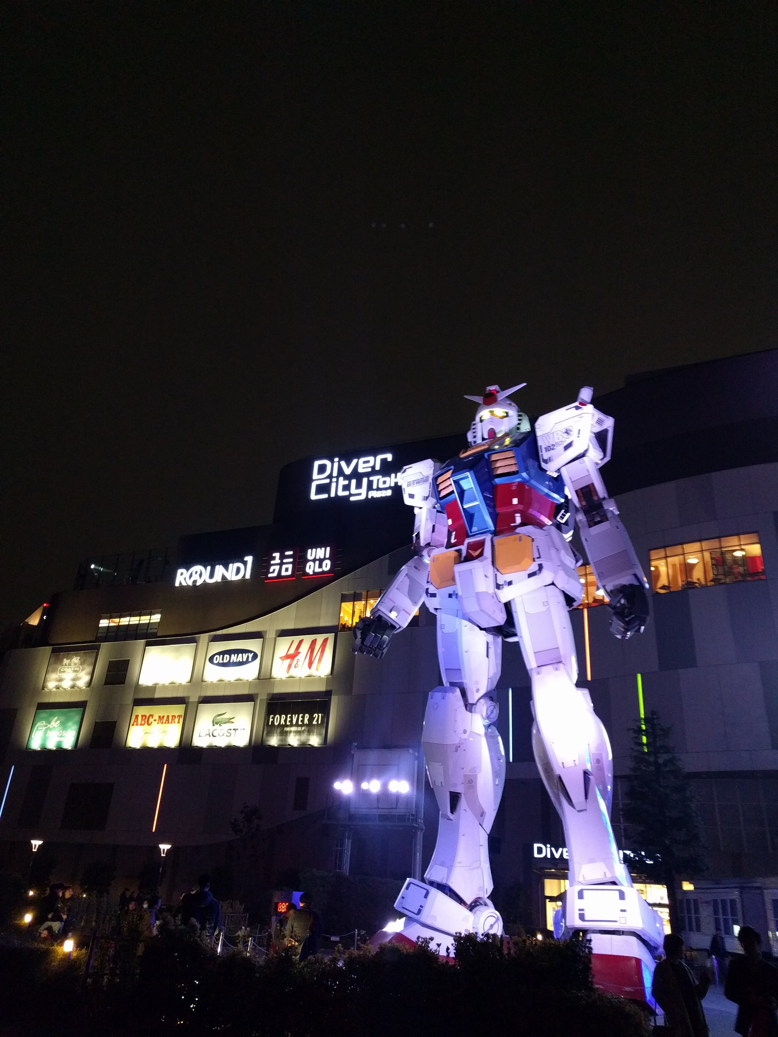 Gundam at Odaiba