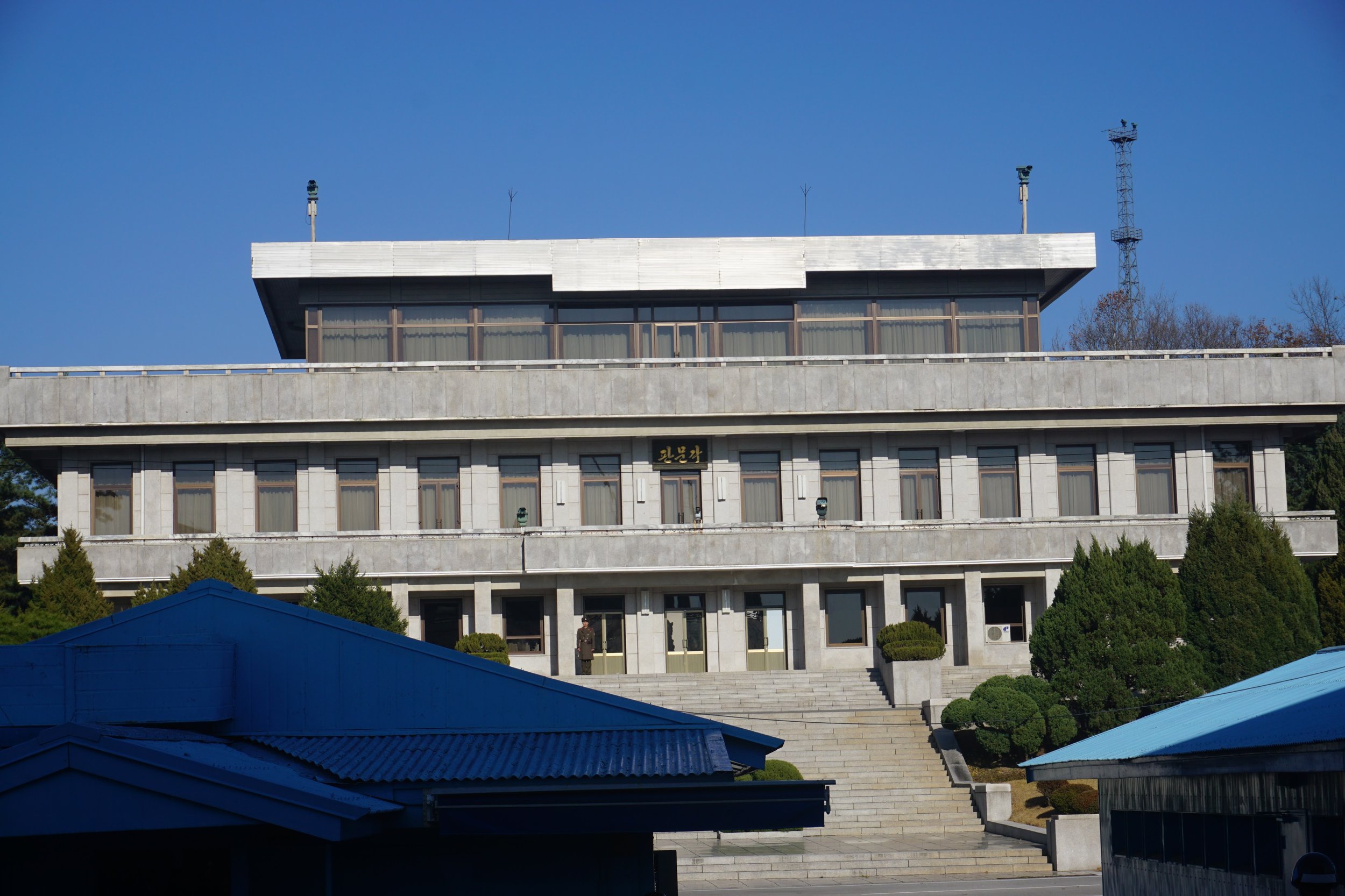 Closer shot of North Korea