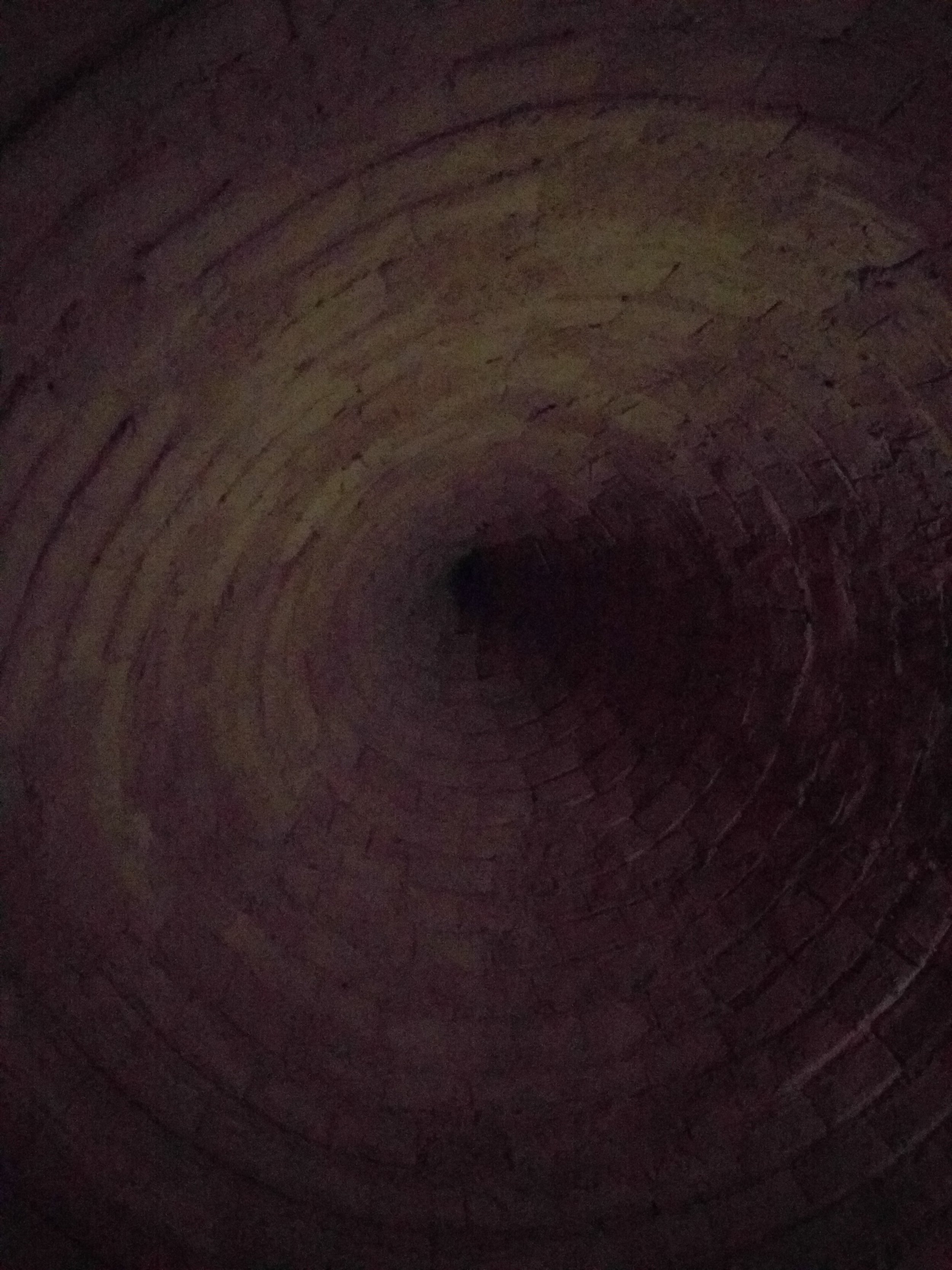 Inside the extremely hot sauna