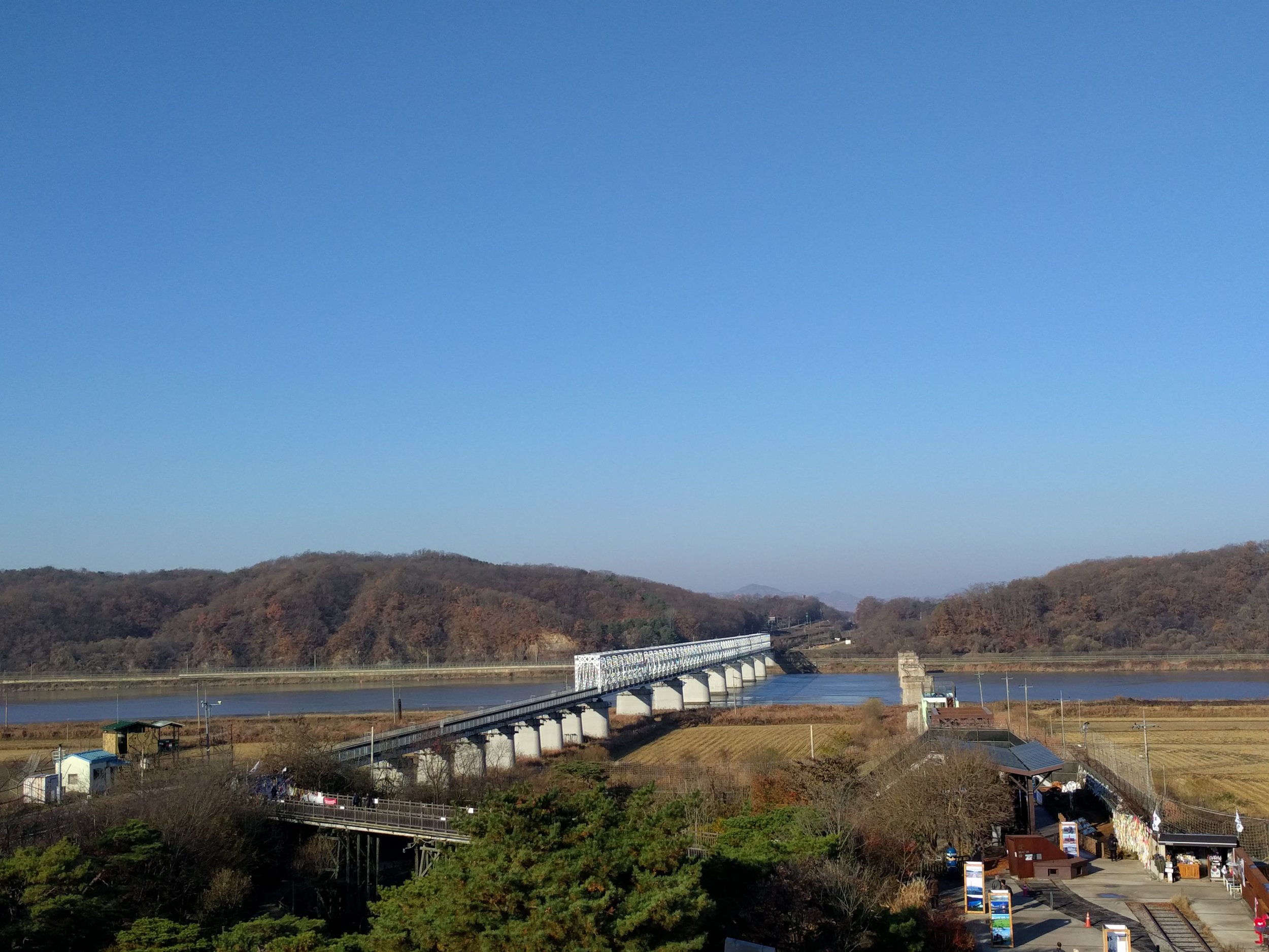 Freedom Bridge at Imjingak Tourist Resort