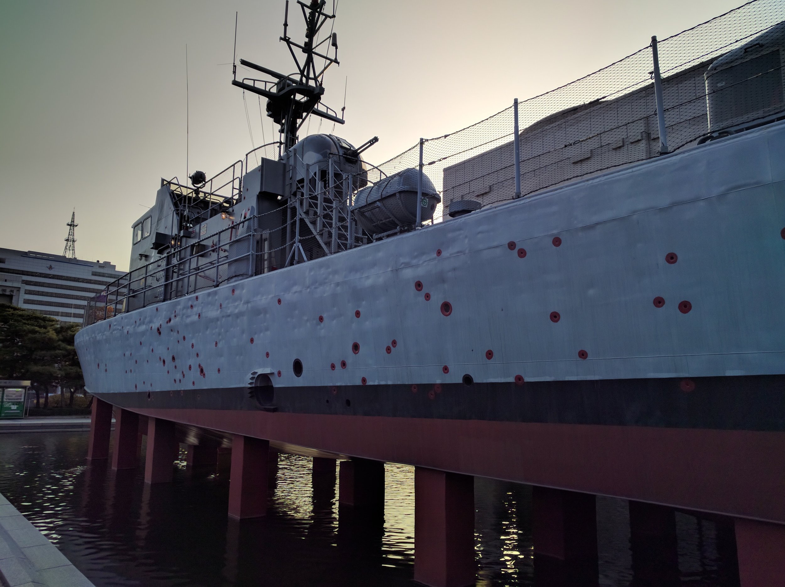 Replica of a patrol boat
