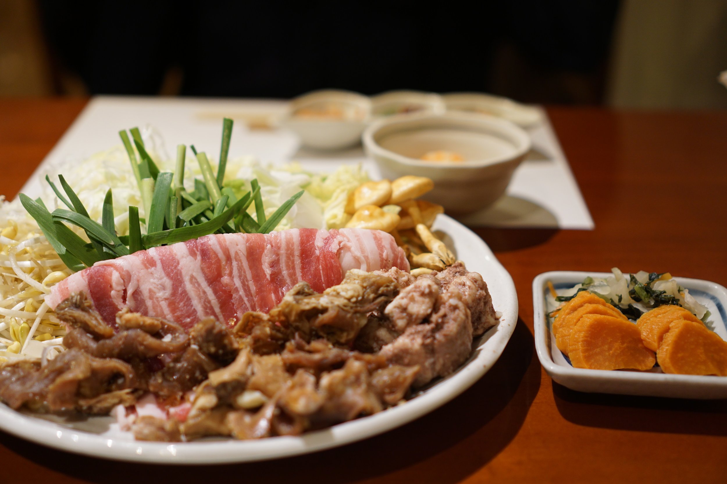 Sukiyaki dinner at Ryokan