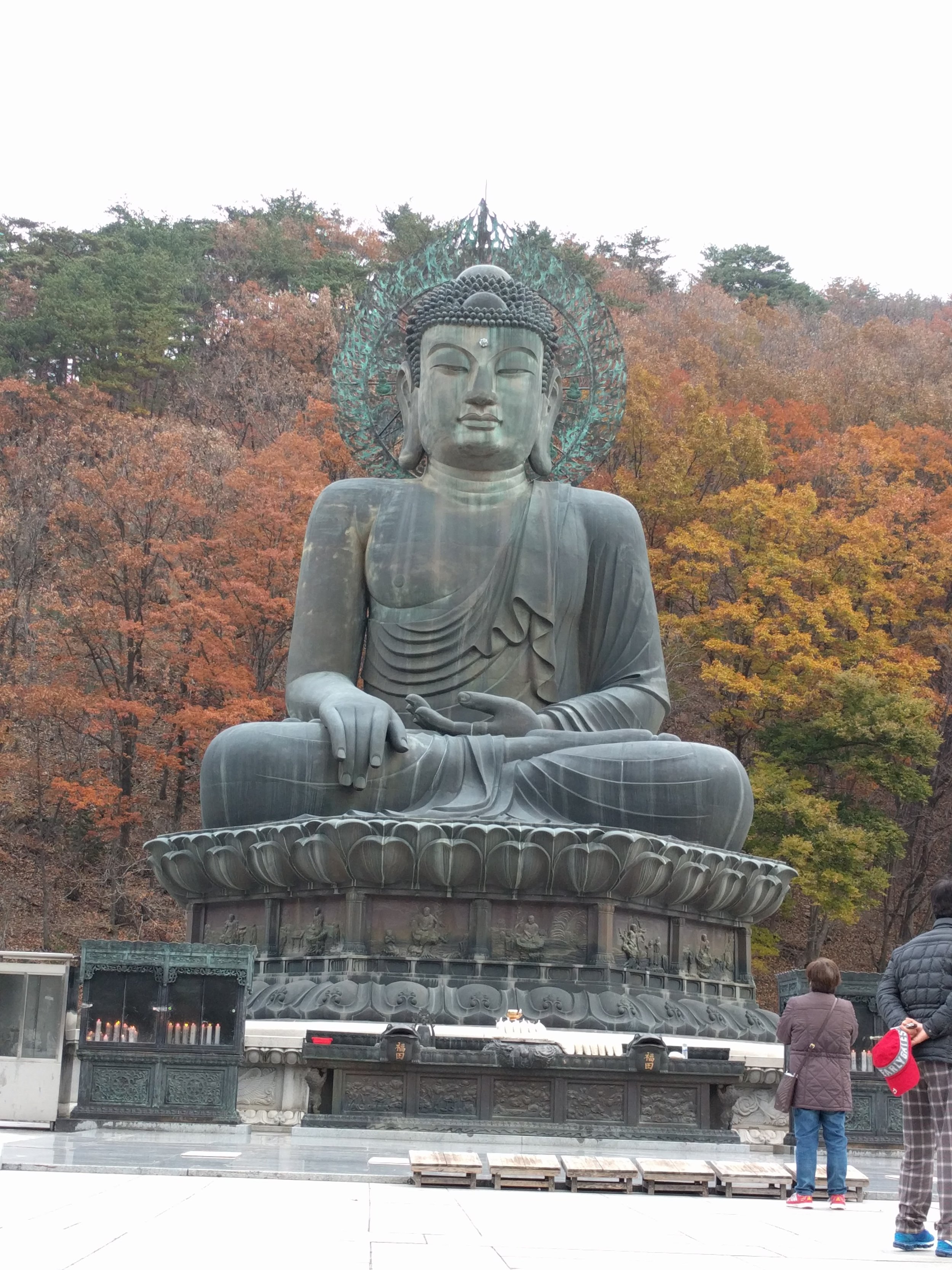 Buddha Statue from where several hikes start