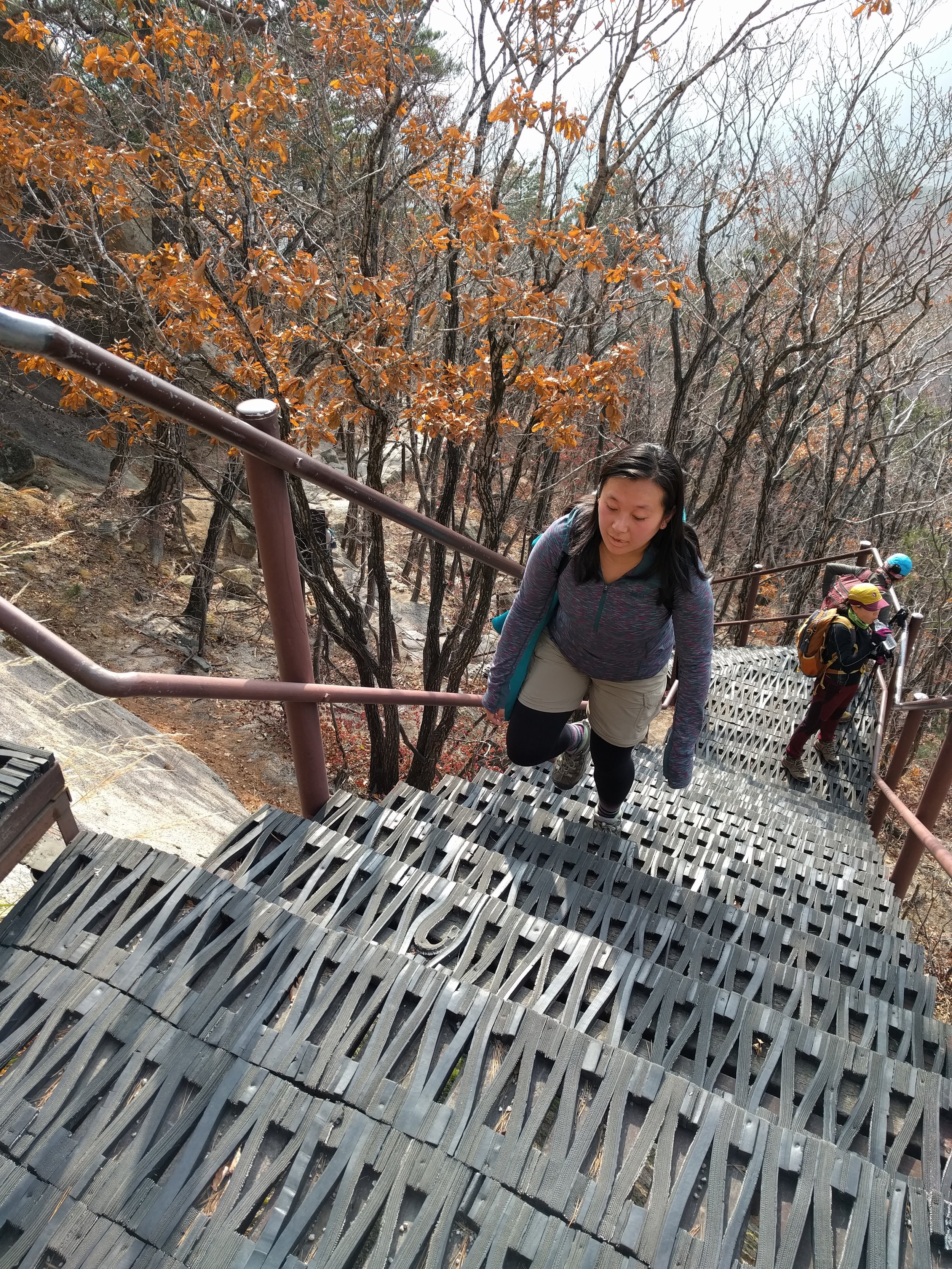 So many stairs, just 10 a time...