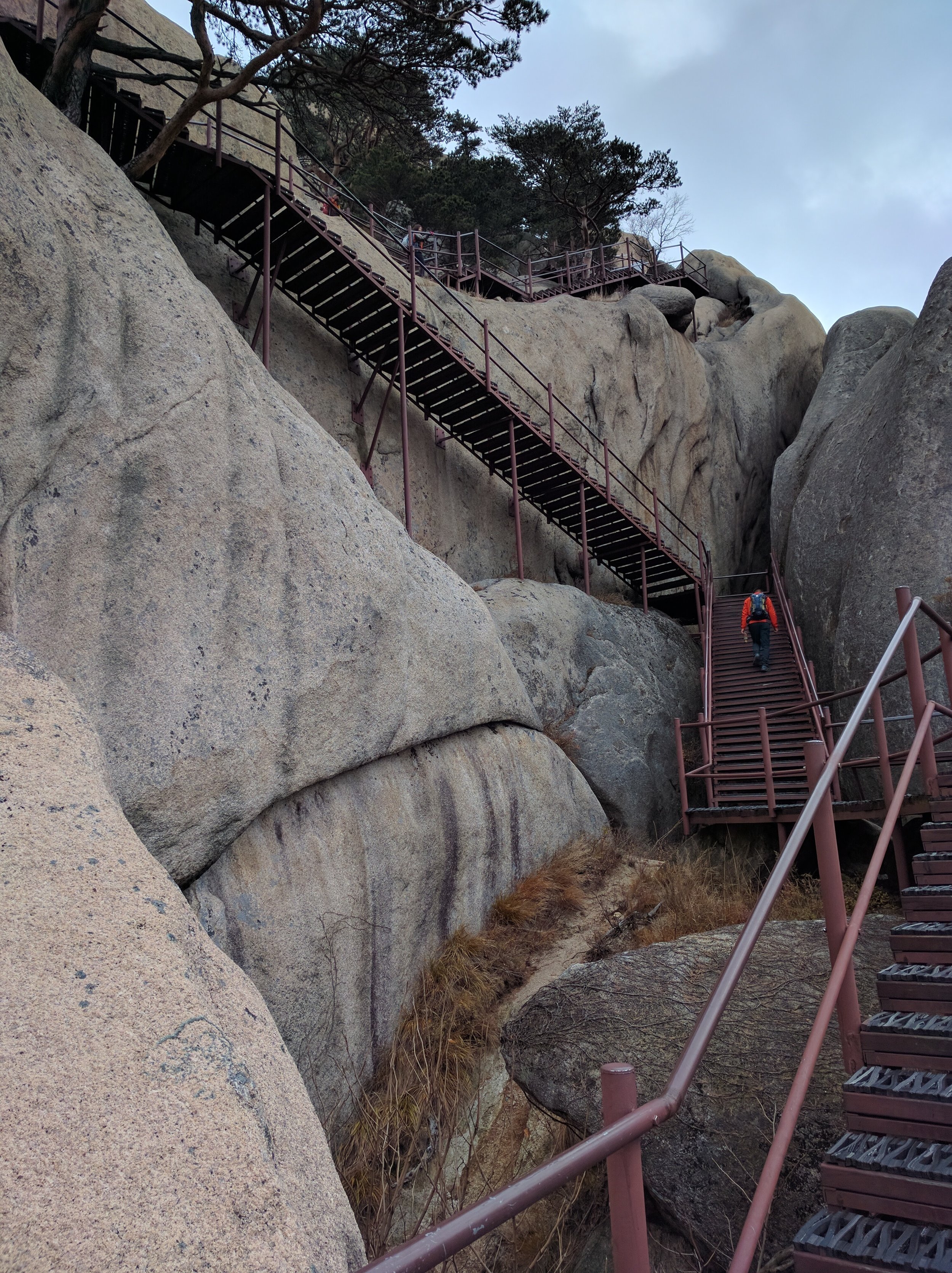 We have that many more stairs to go?!