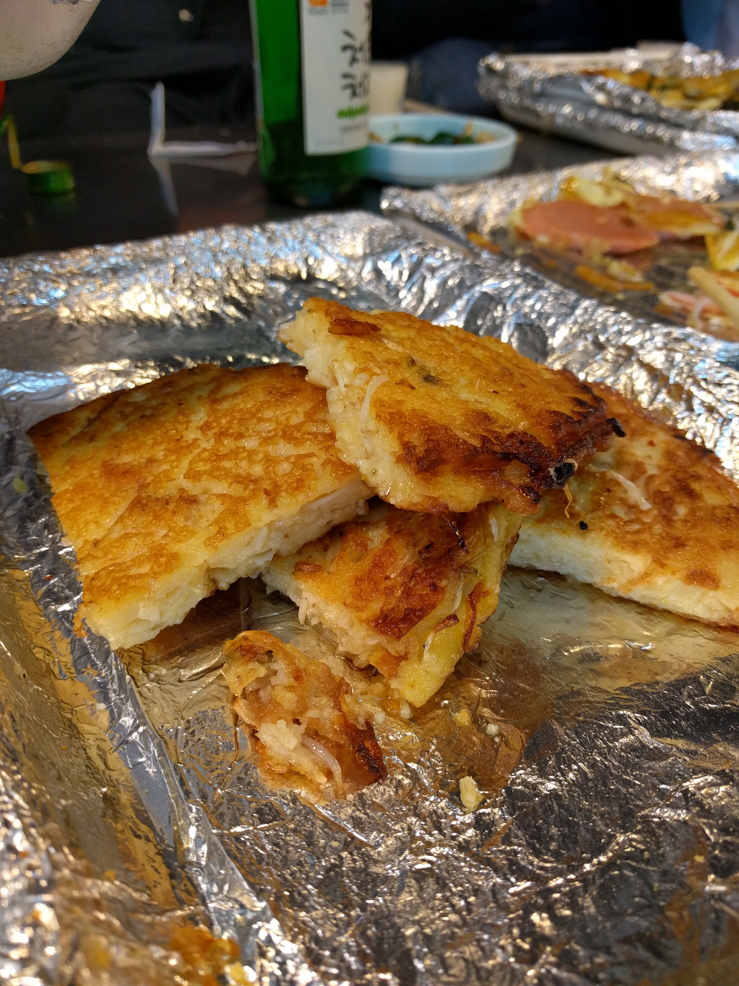 Mung bean pancake