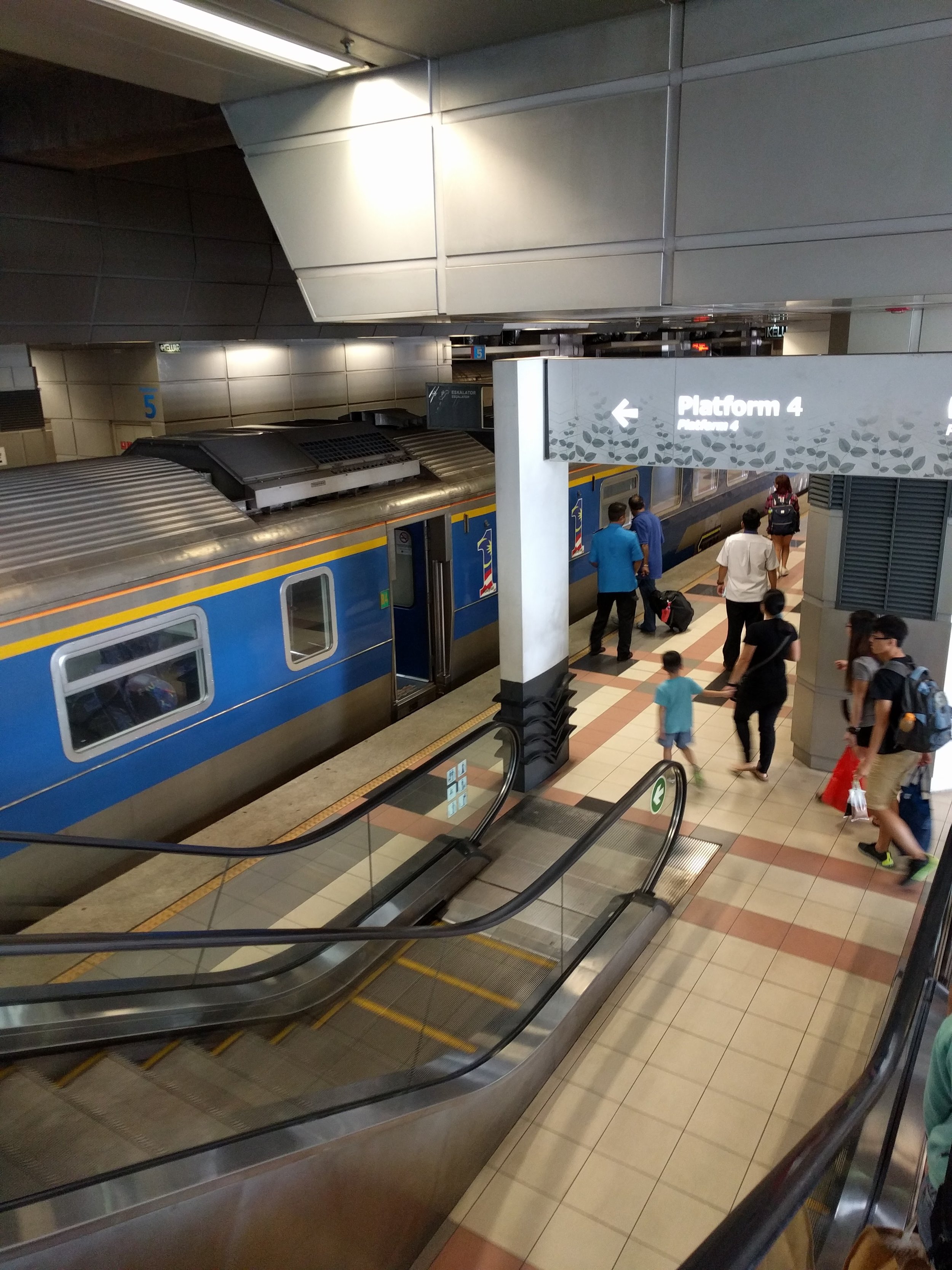 JB Sentral train platform