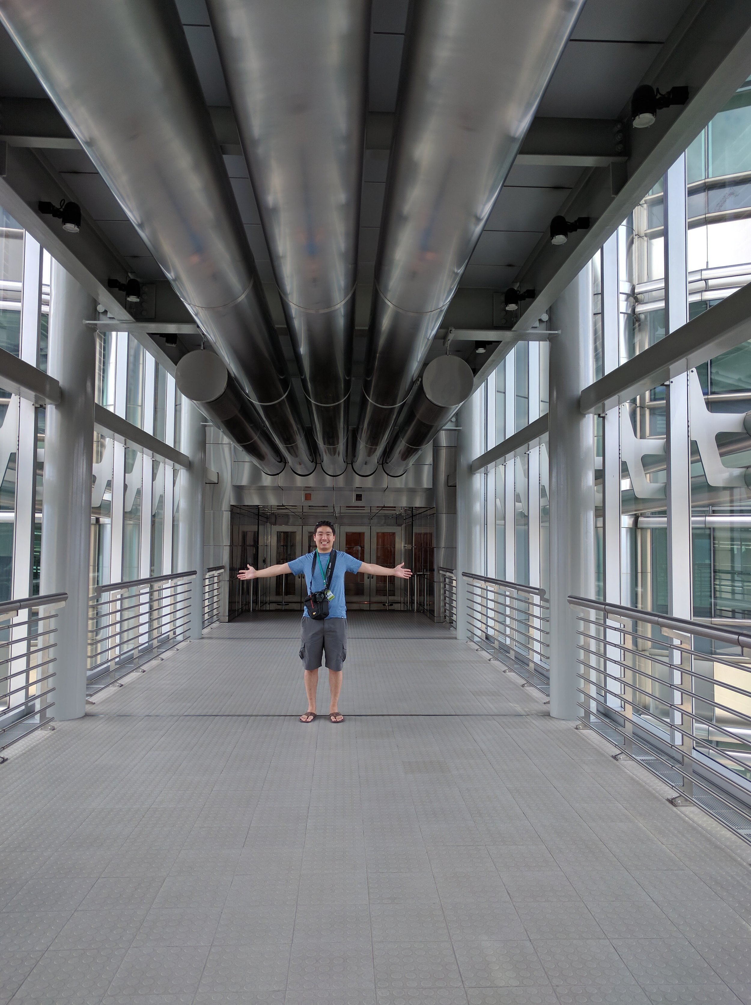Skybridge connecting the Petronas Towers