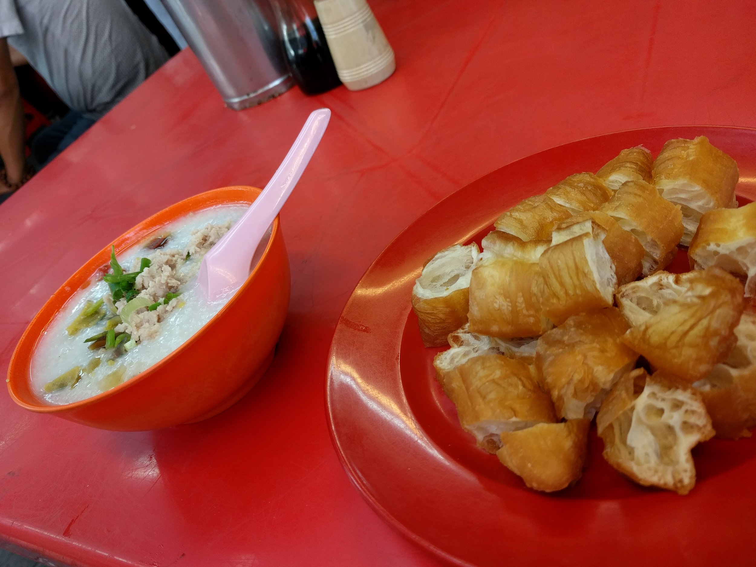 Congee and youtiao