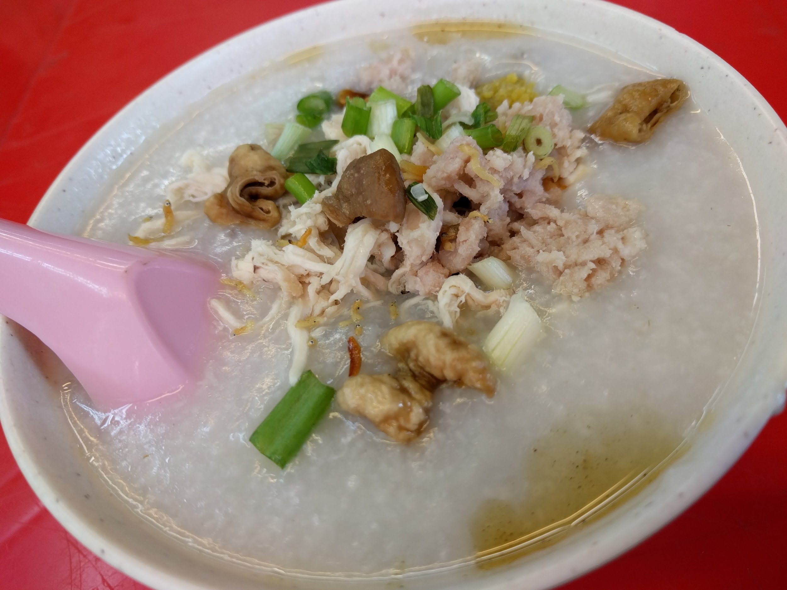 Congee for breakfast