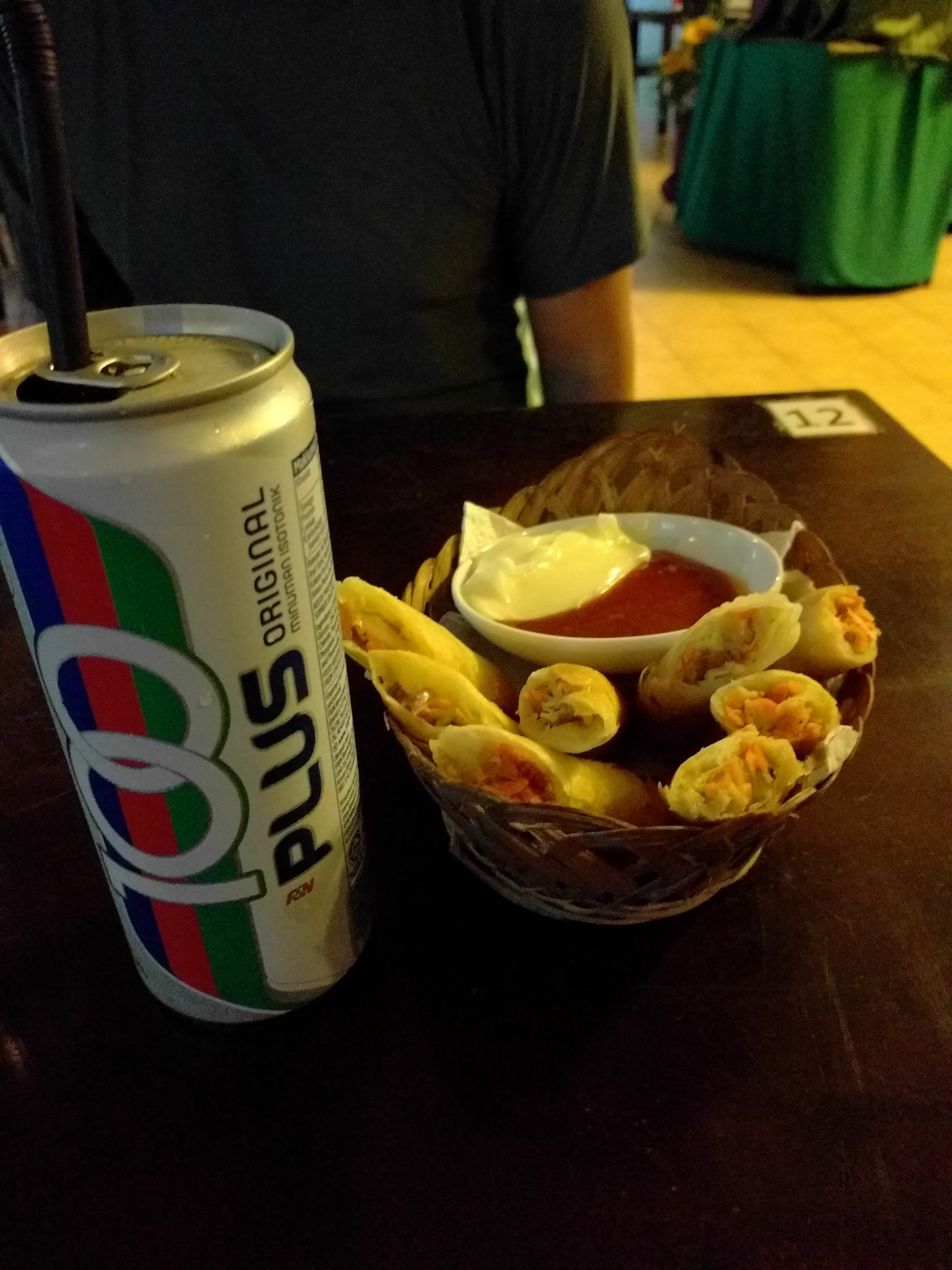 Snack while waiting out the storm