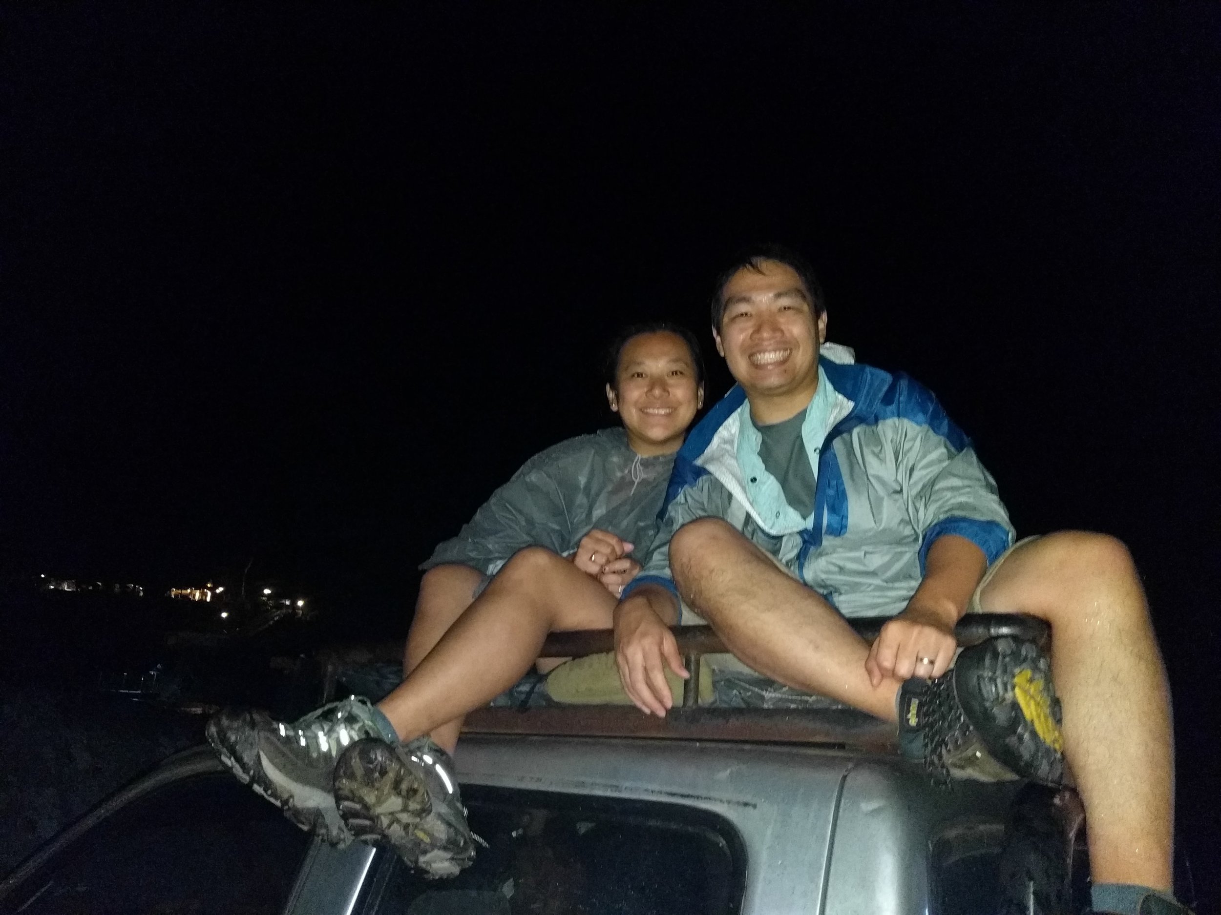 After our night safari!