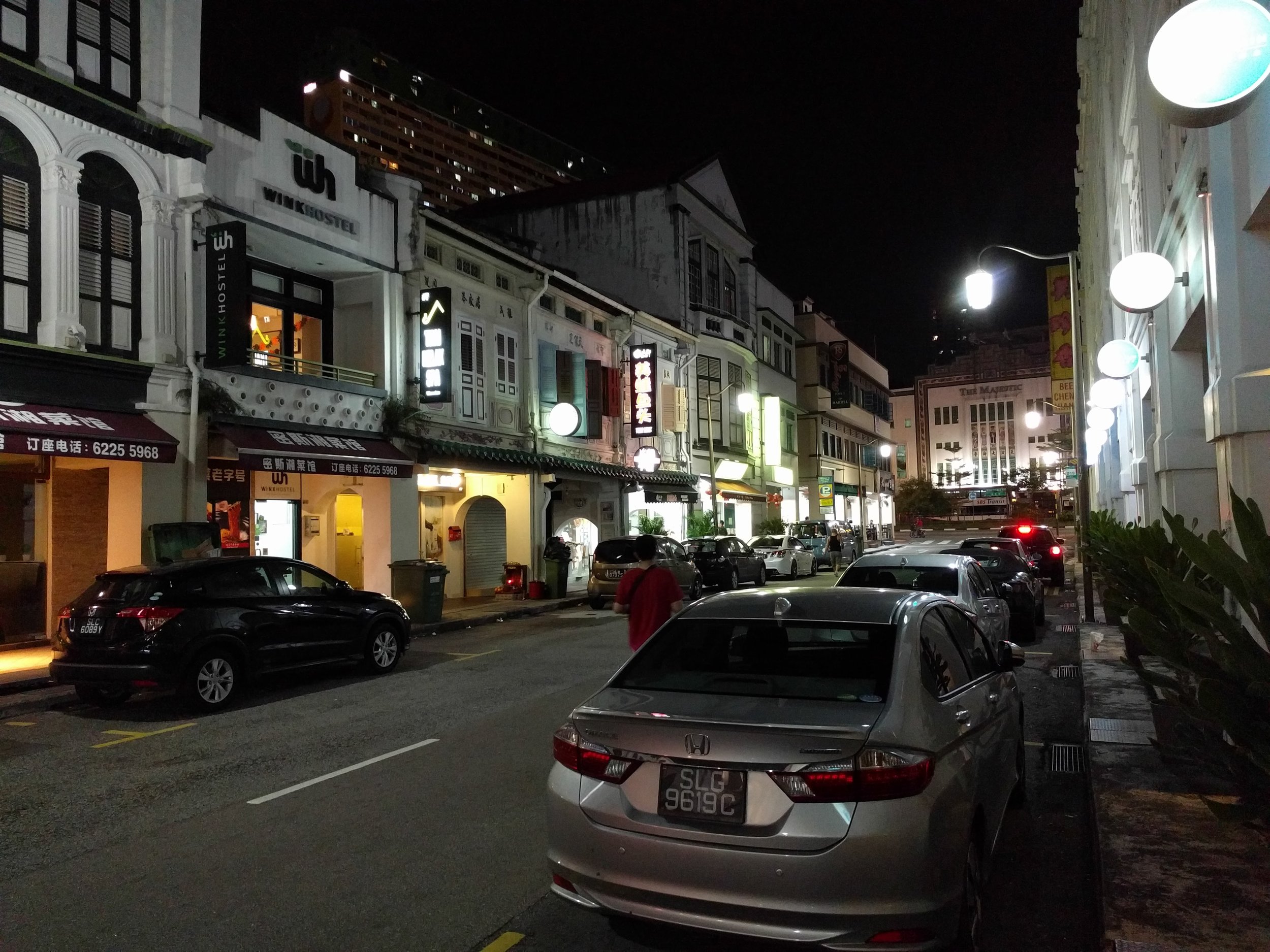 shop fronts in chinatown