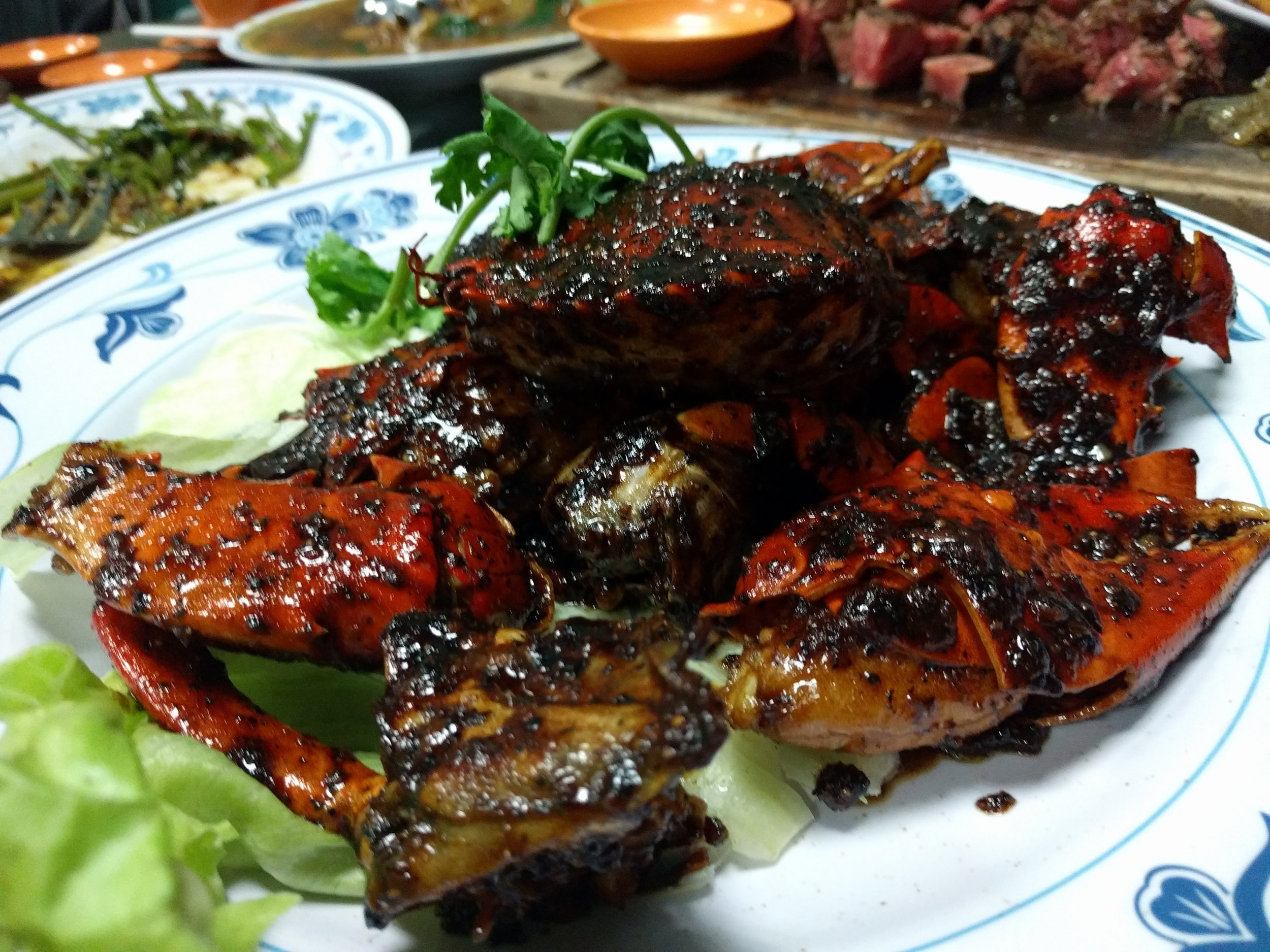 Black pepper crab