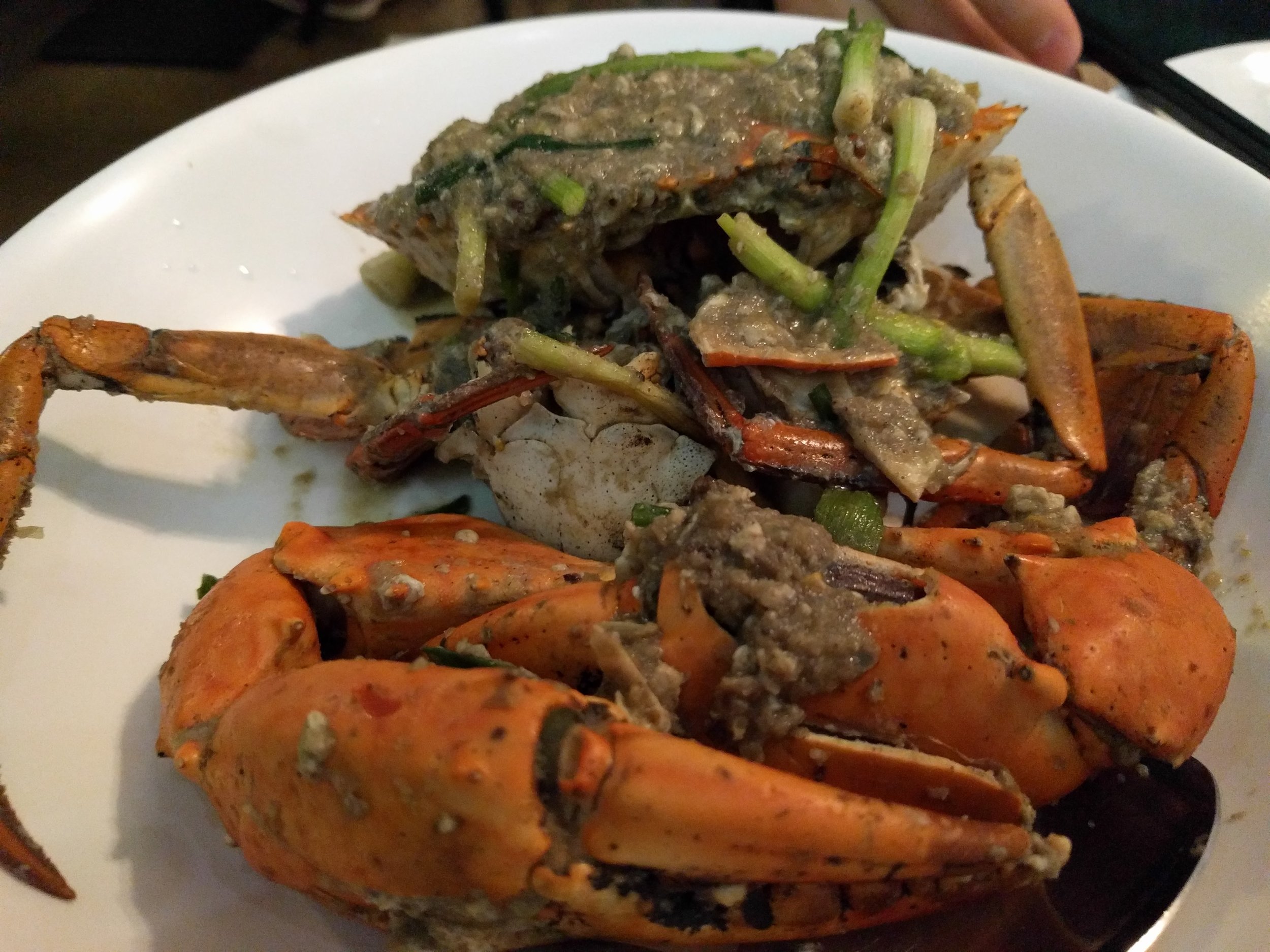 <p>Nice bite from the pepper, hard to compare with the other two dishes though</p>