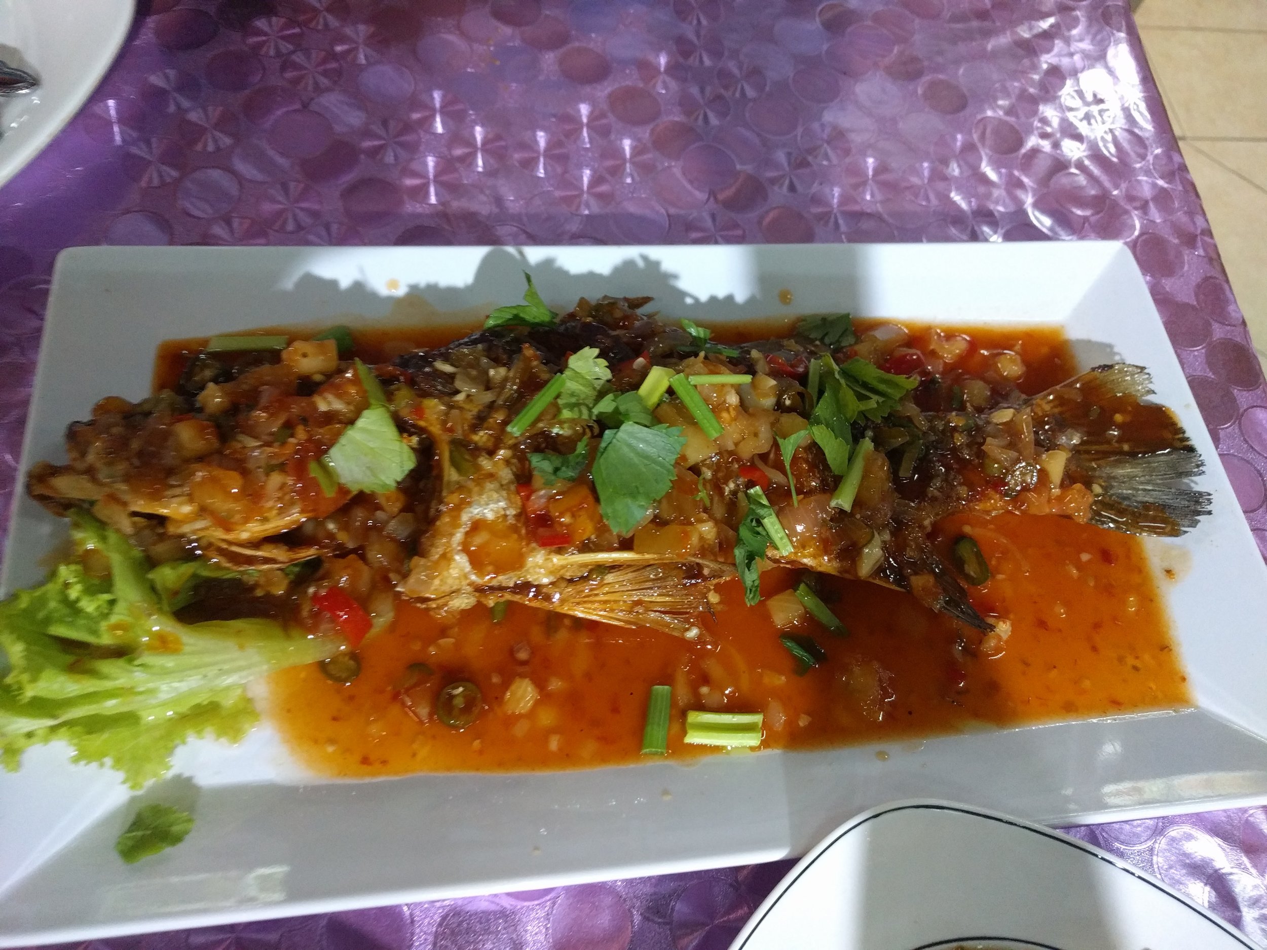 3-flavor fried fish