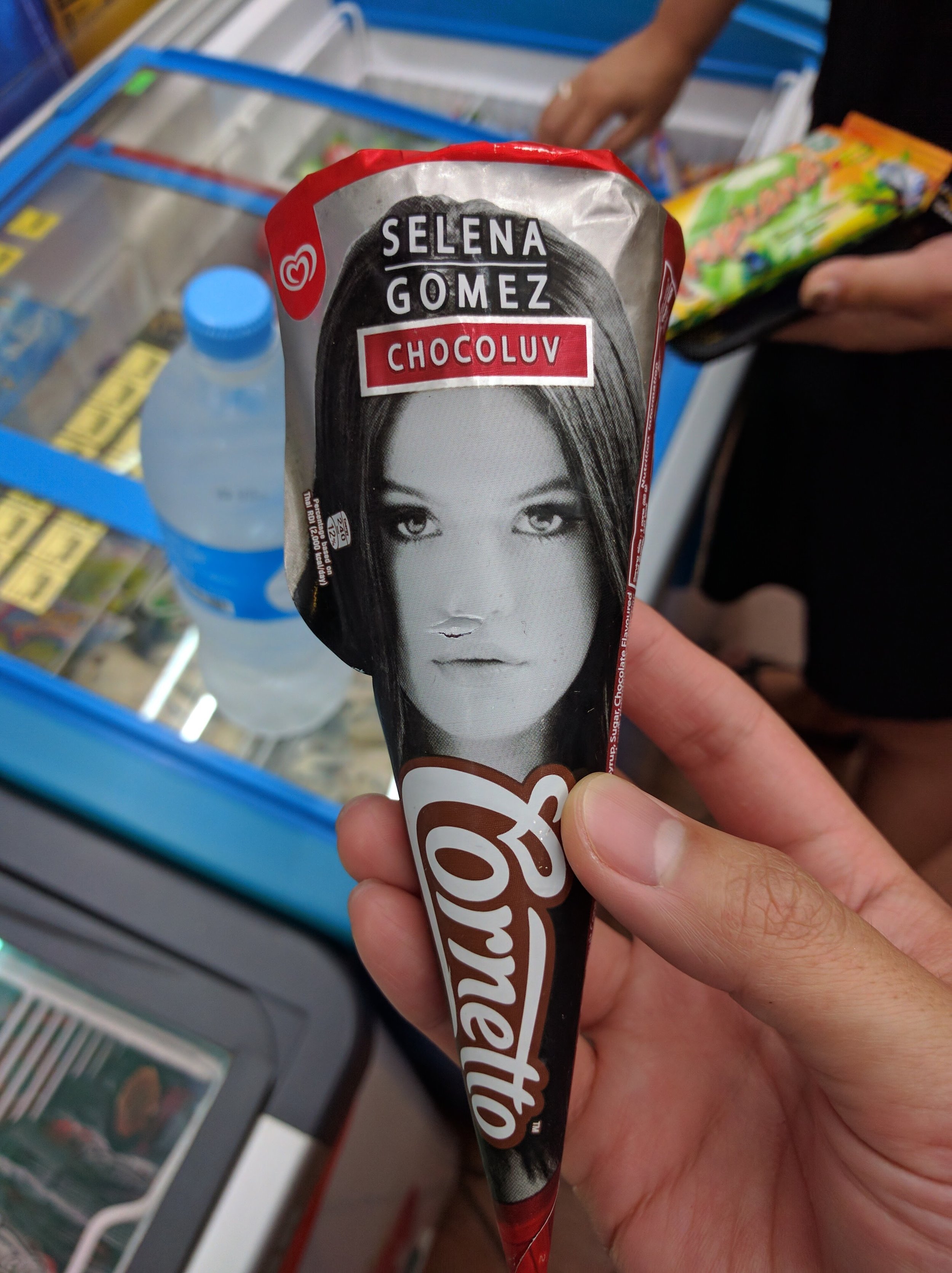 Selena gomez ice cream
