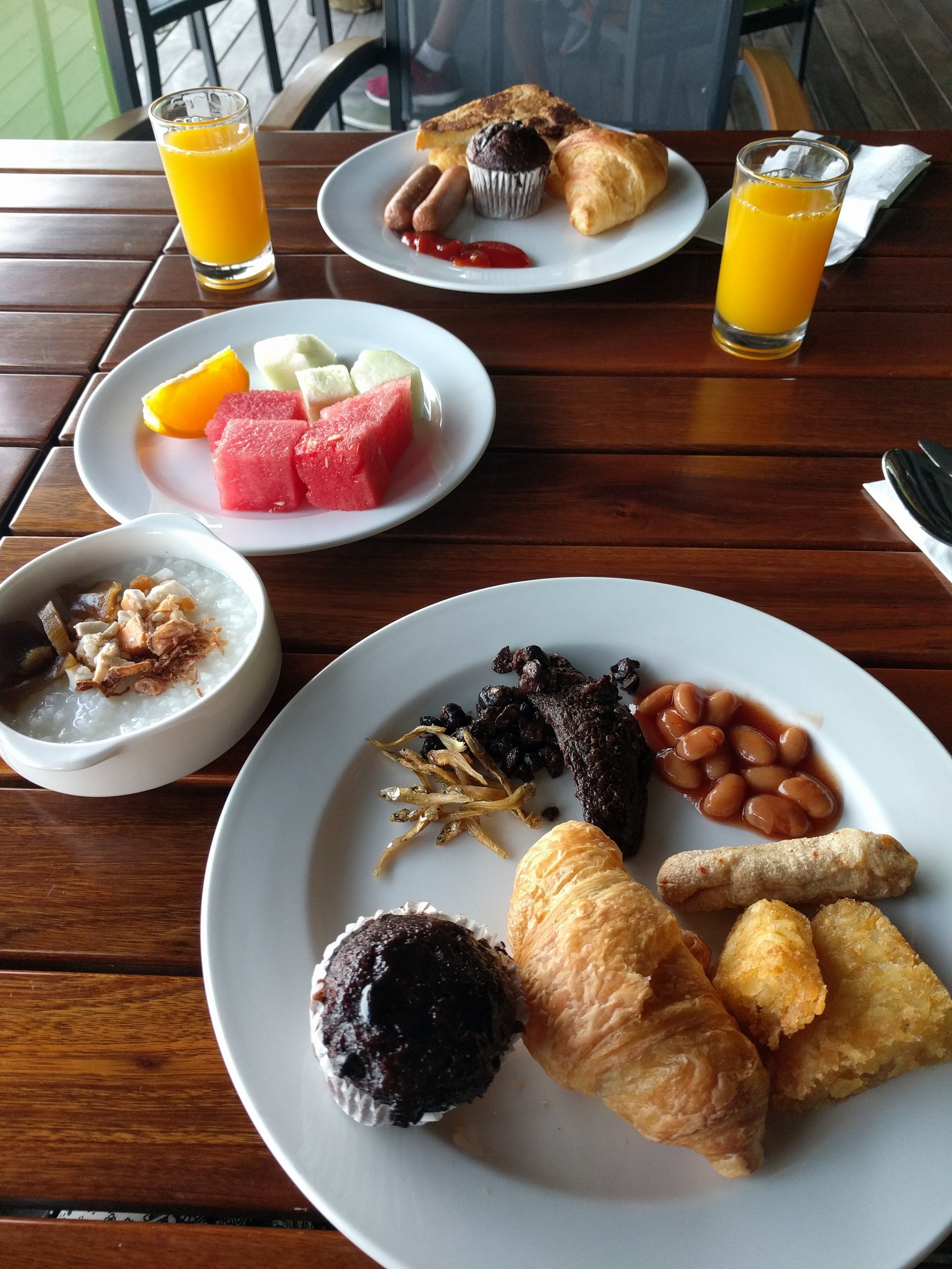 Hotel breakfast