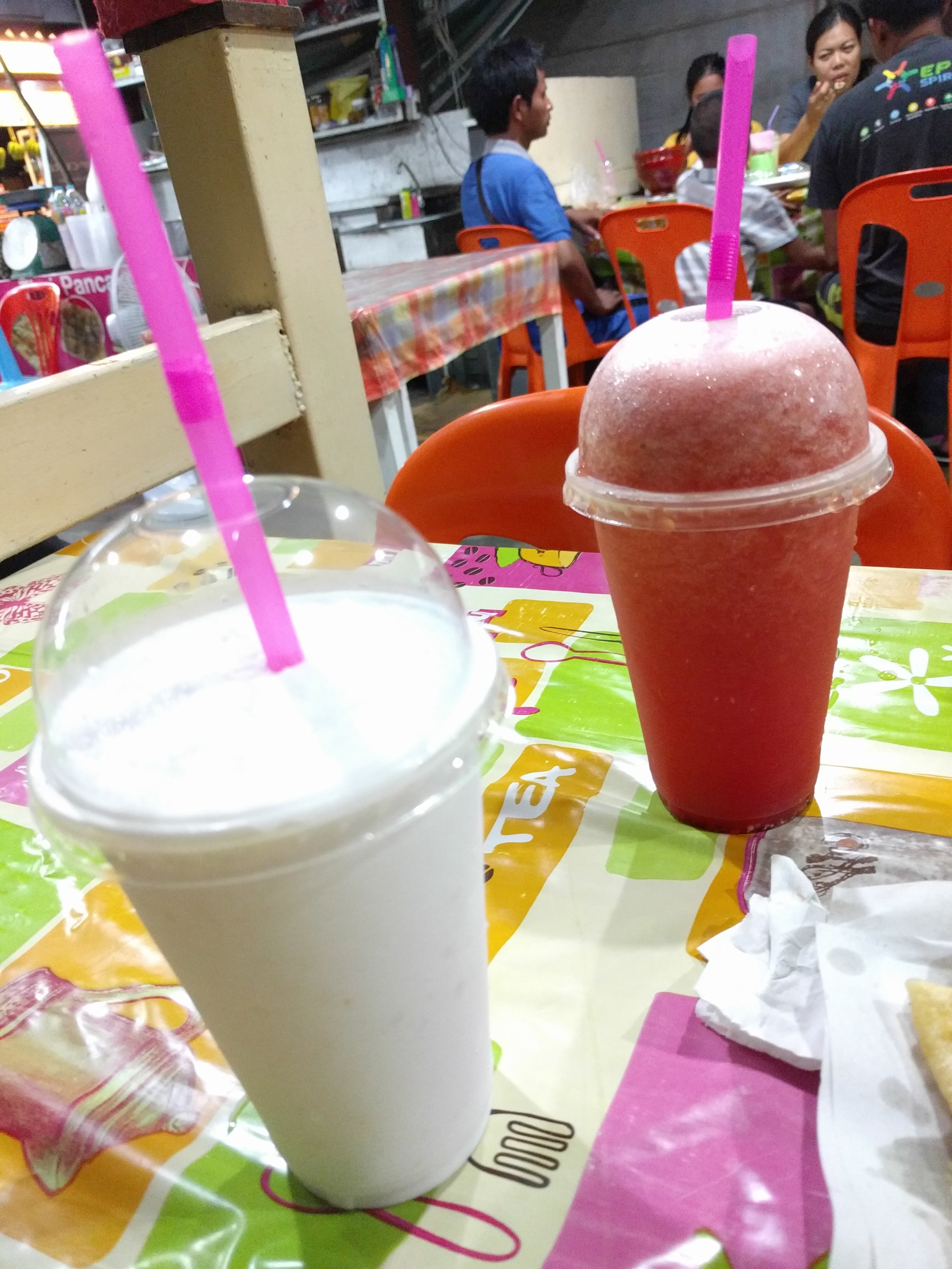 coconut and watermelon shakes