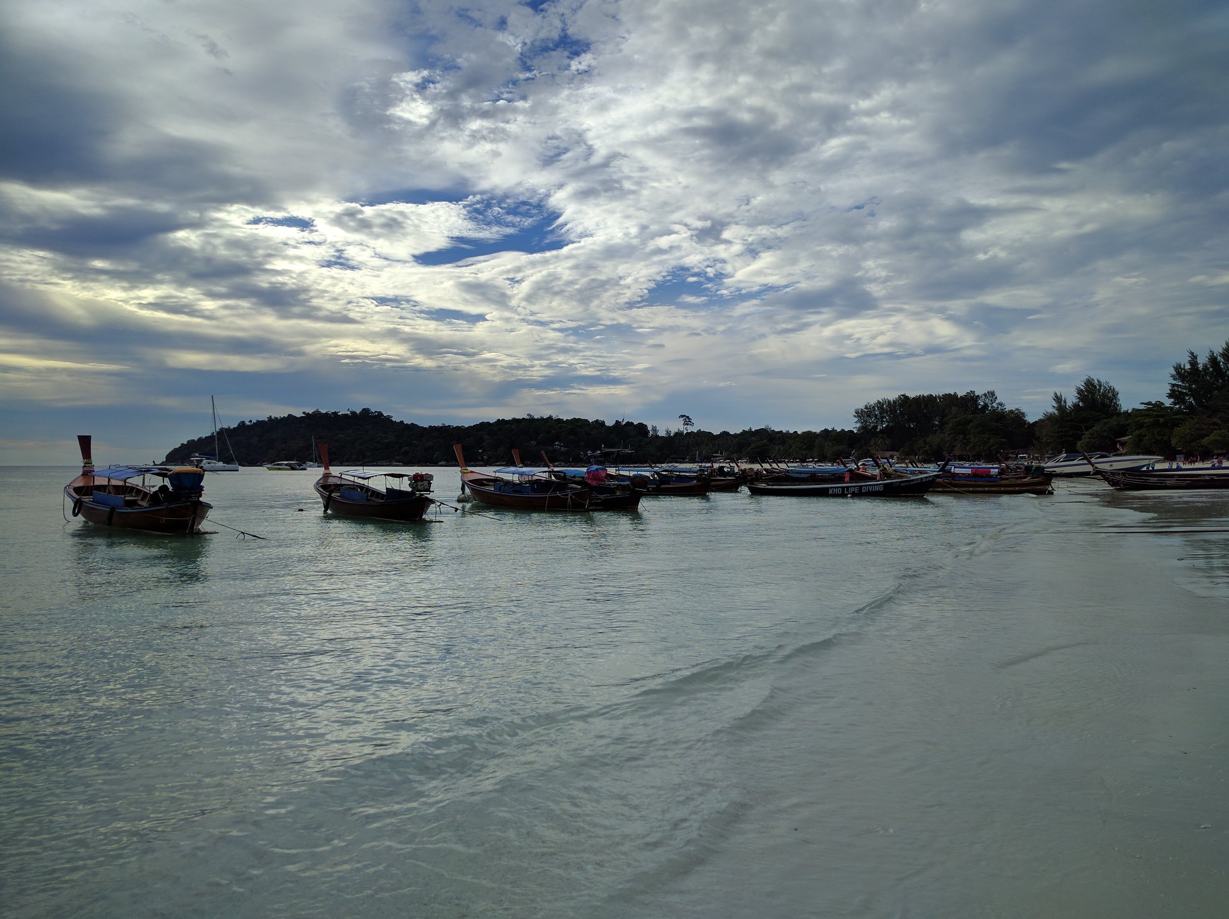 Arriving back at Pattaya Beach