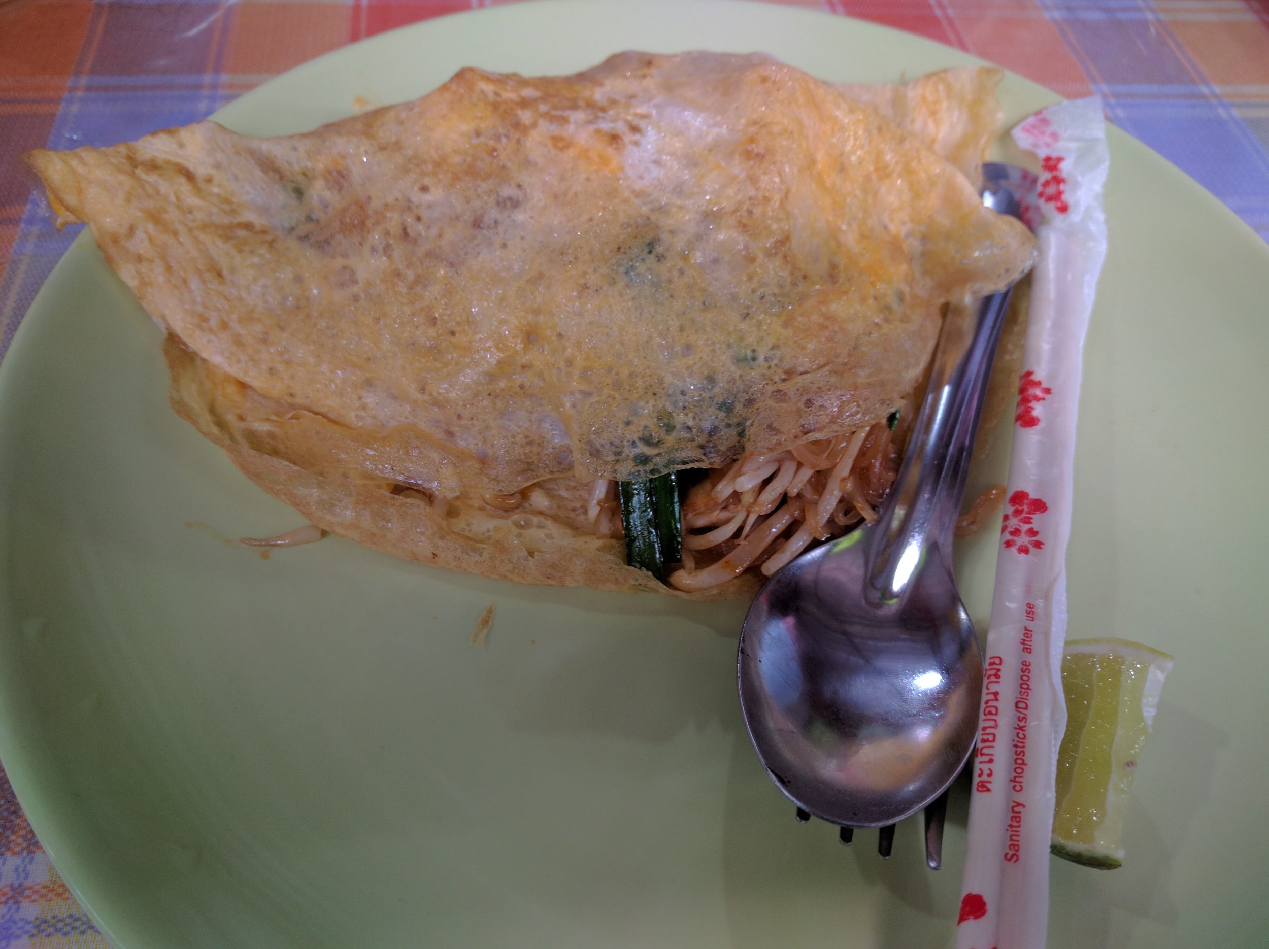 Better pad thai omelet