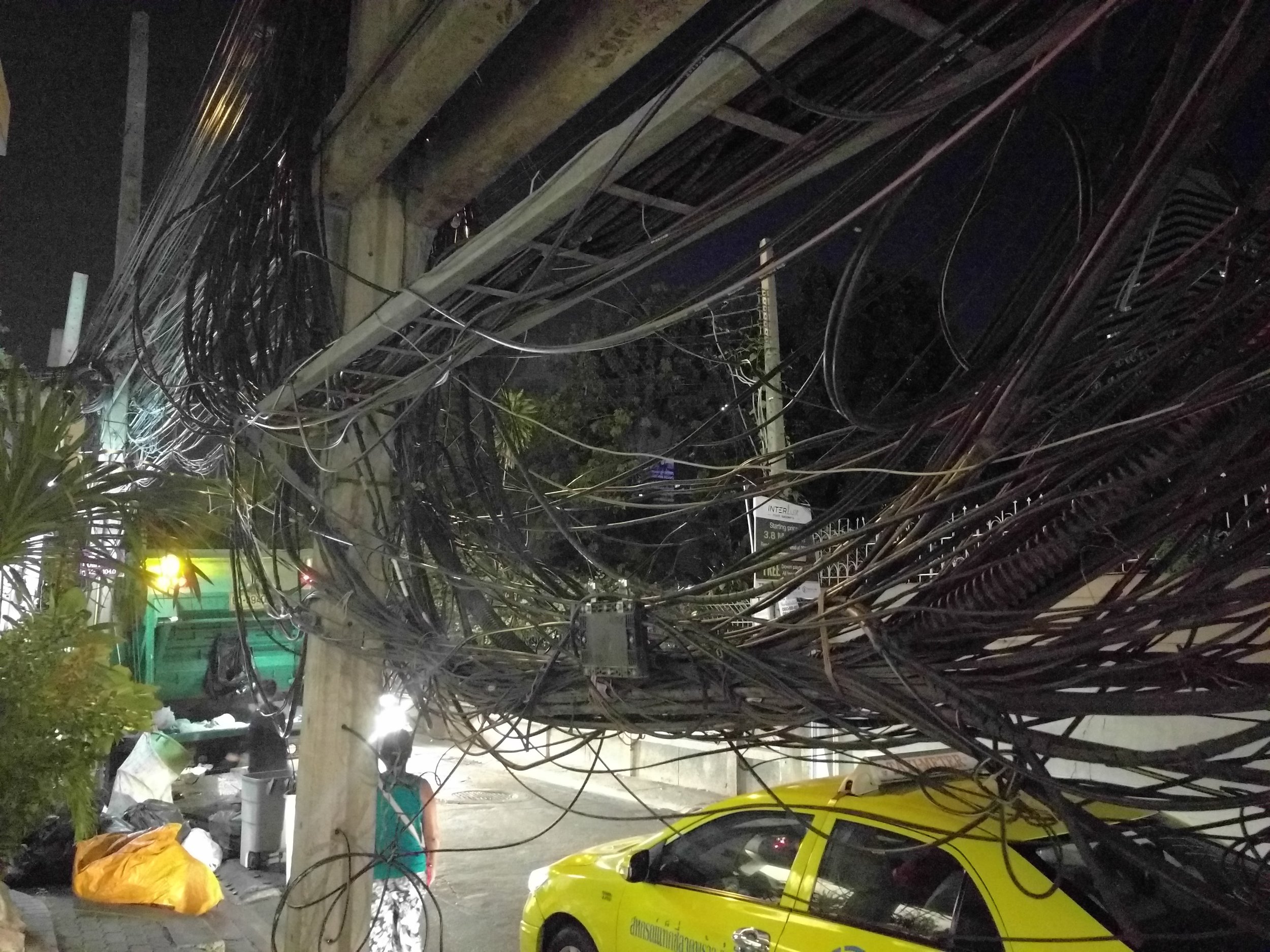 Streets of Bangkok - this looks safe