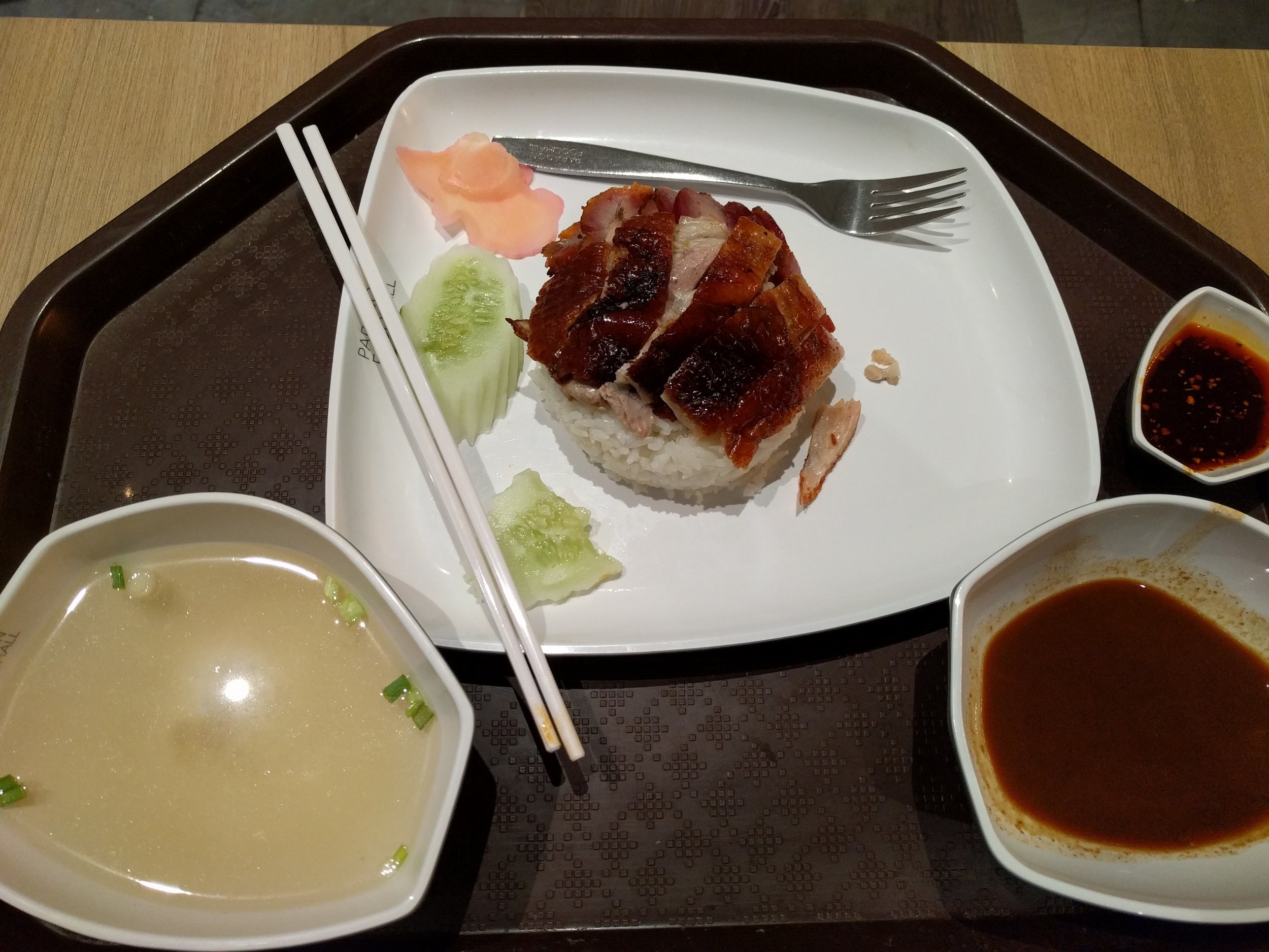 Roast duck at Siam paragon