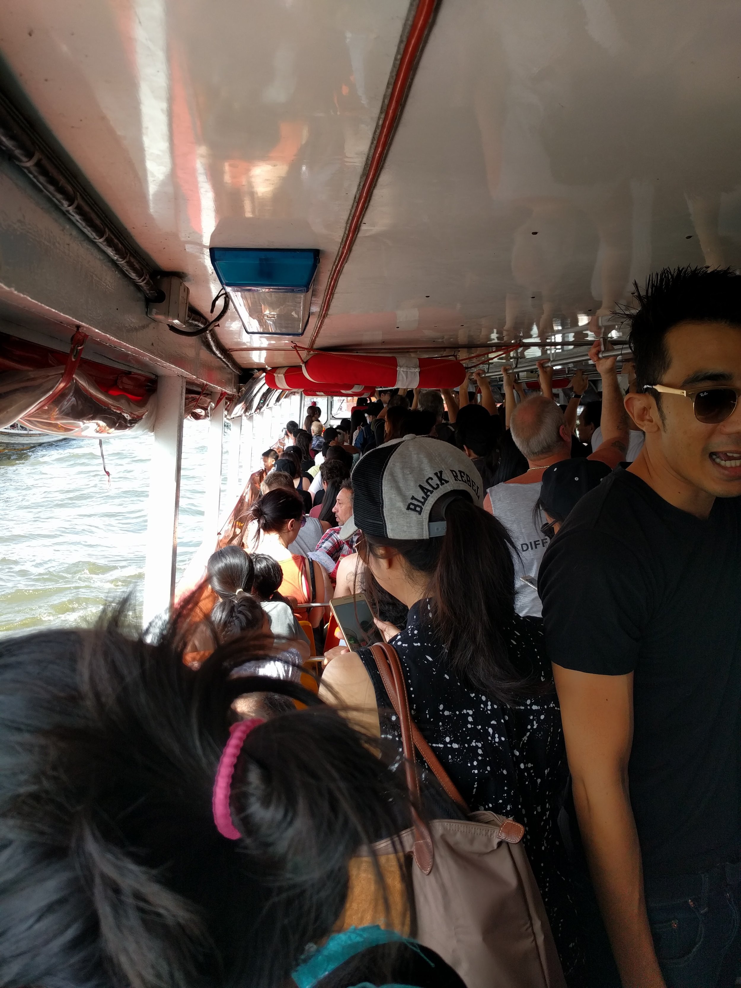 On the Chao Praya ferry