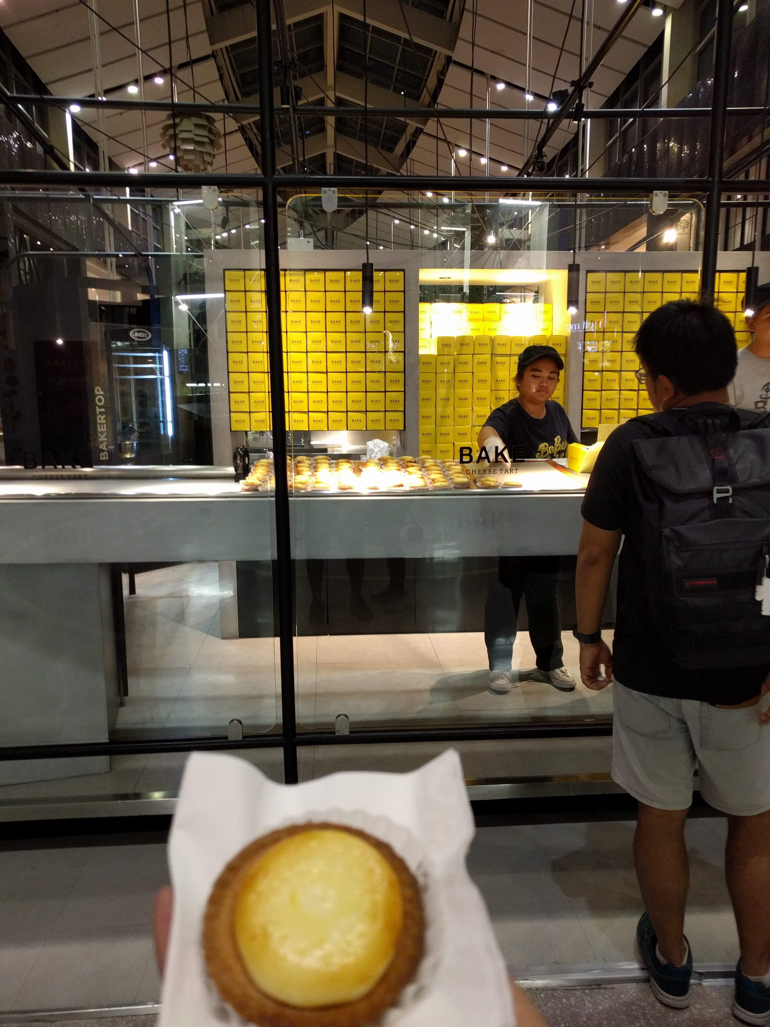 Hokkaido egg tart