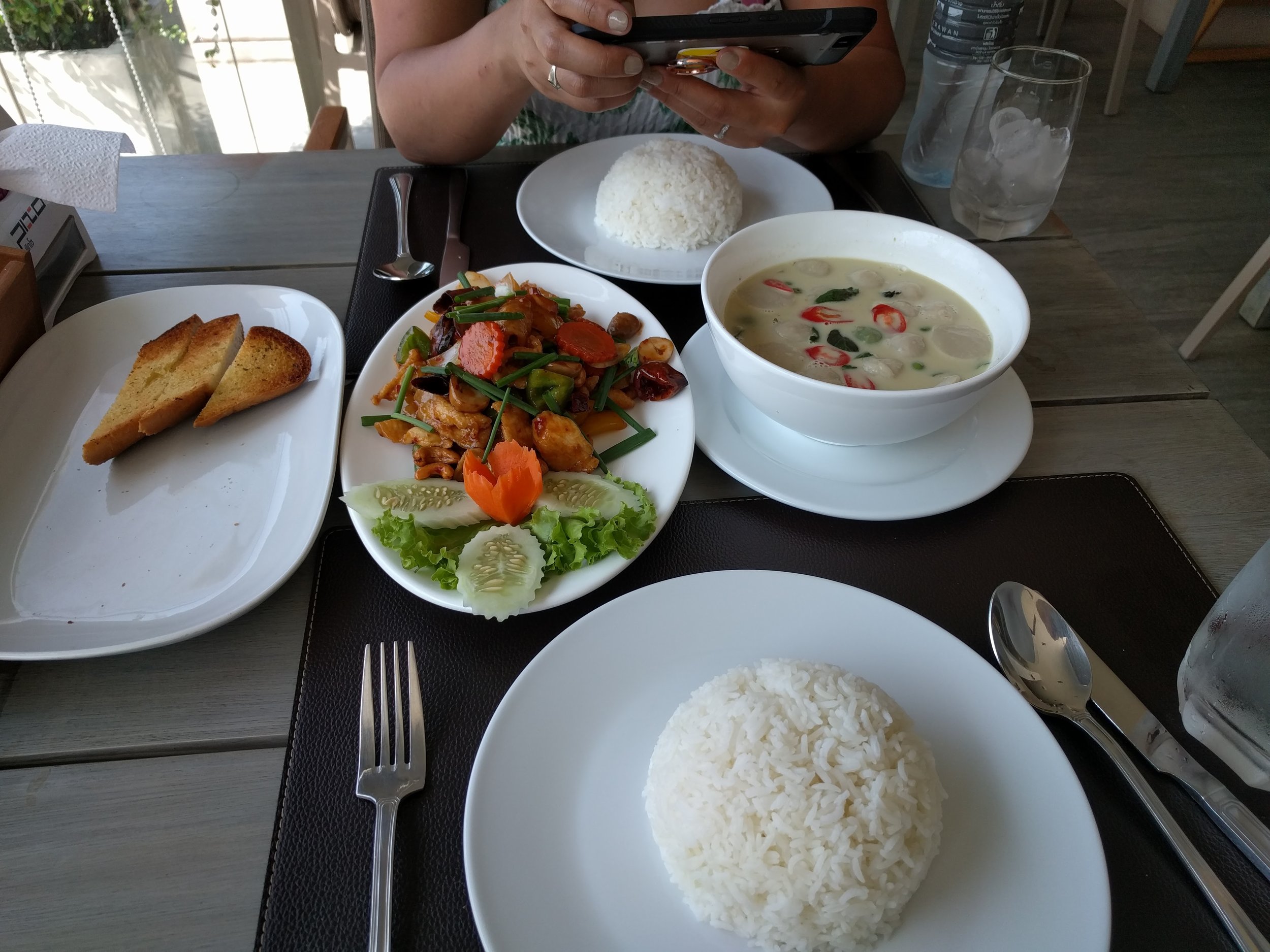 Free lunch from our hotel