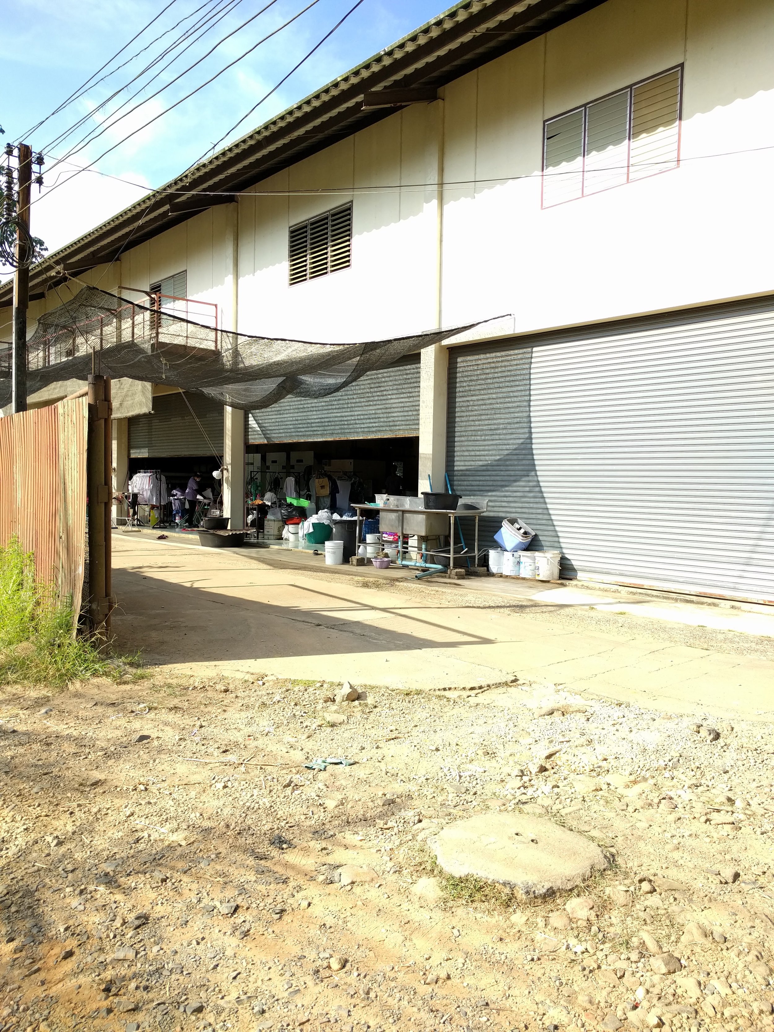 The laundry place you'll pass on the way