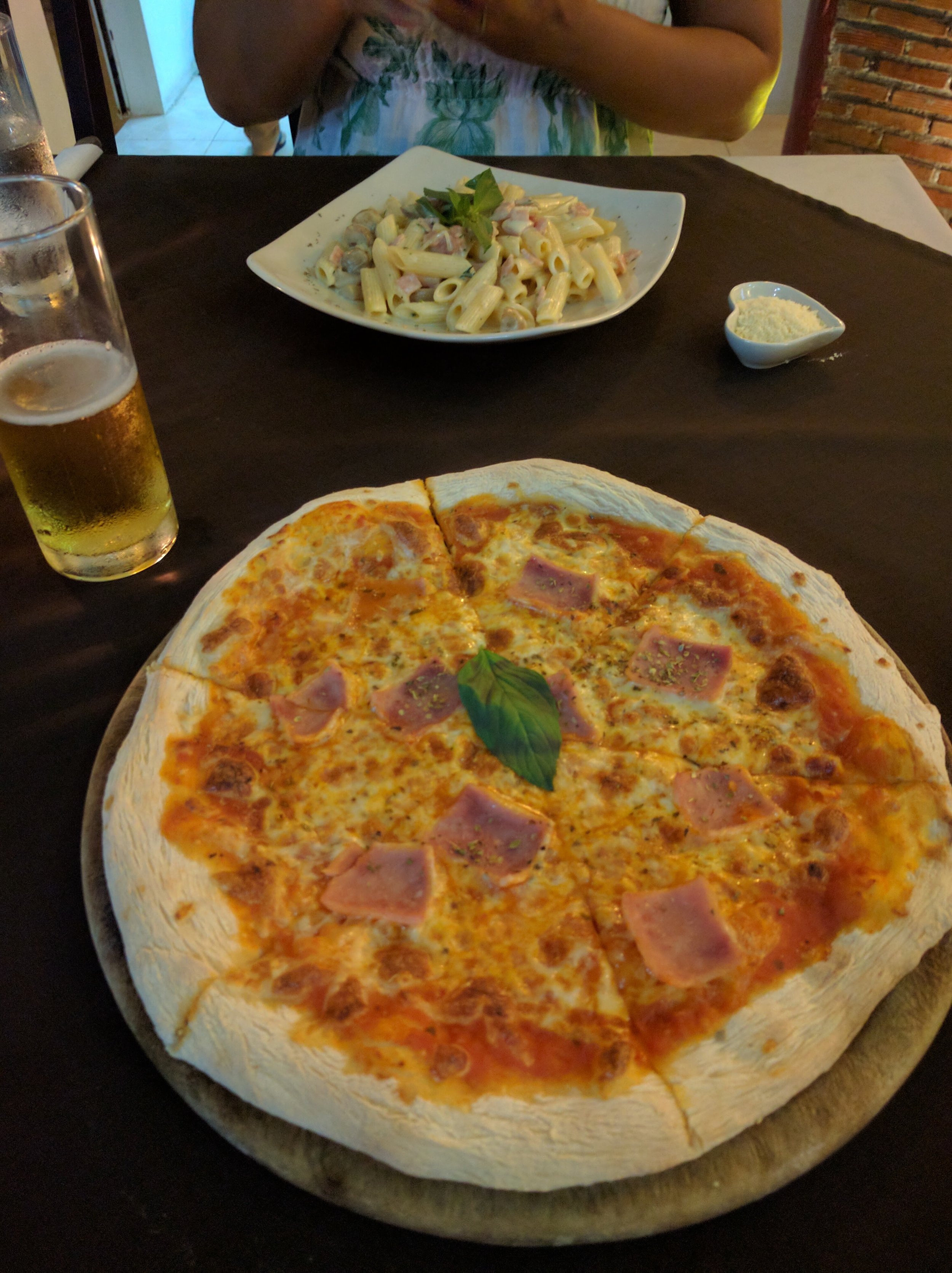 Pizza and pasta for a change