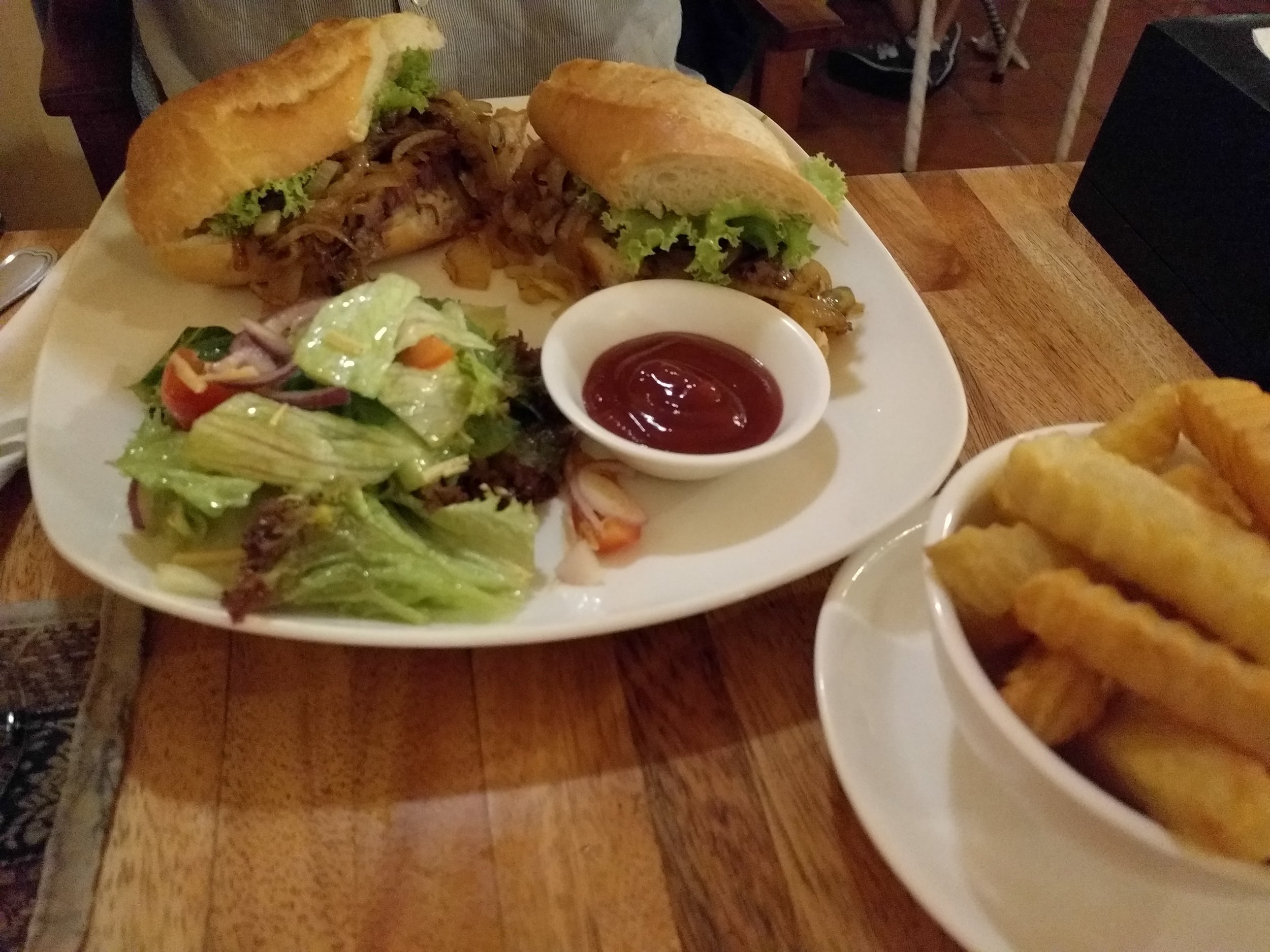 Beef dip at Genevieves