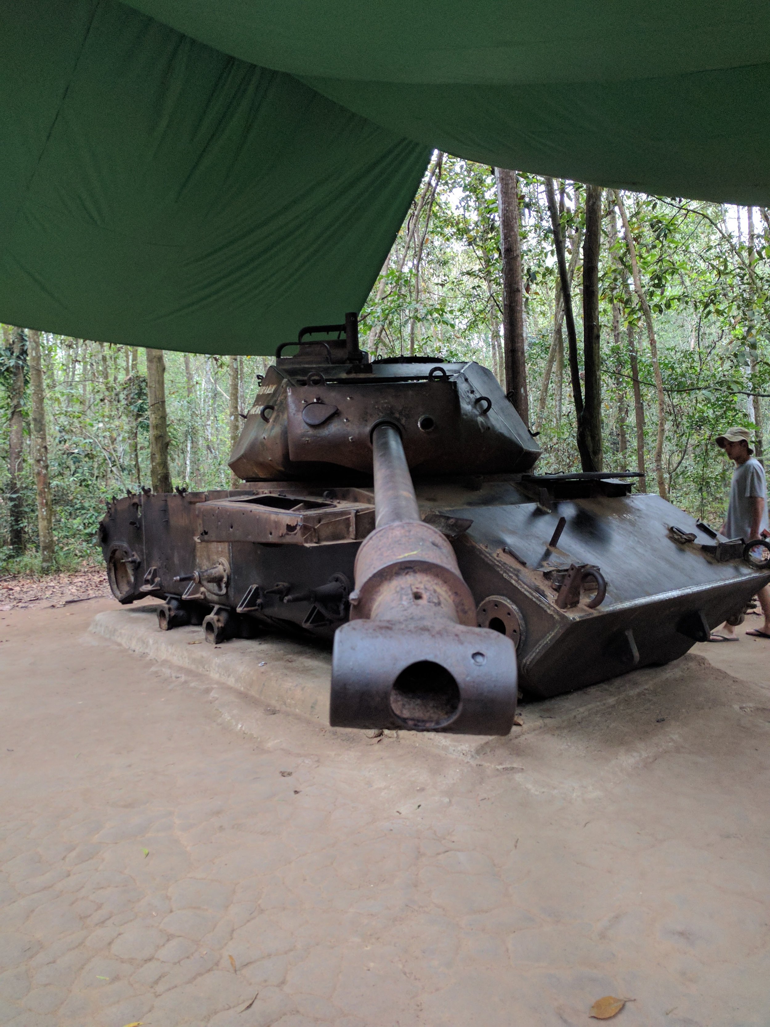 stuck tank