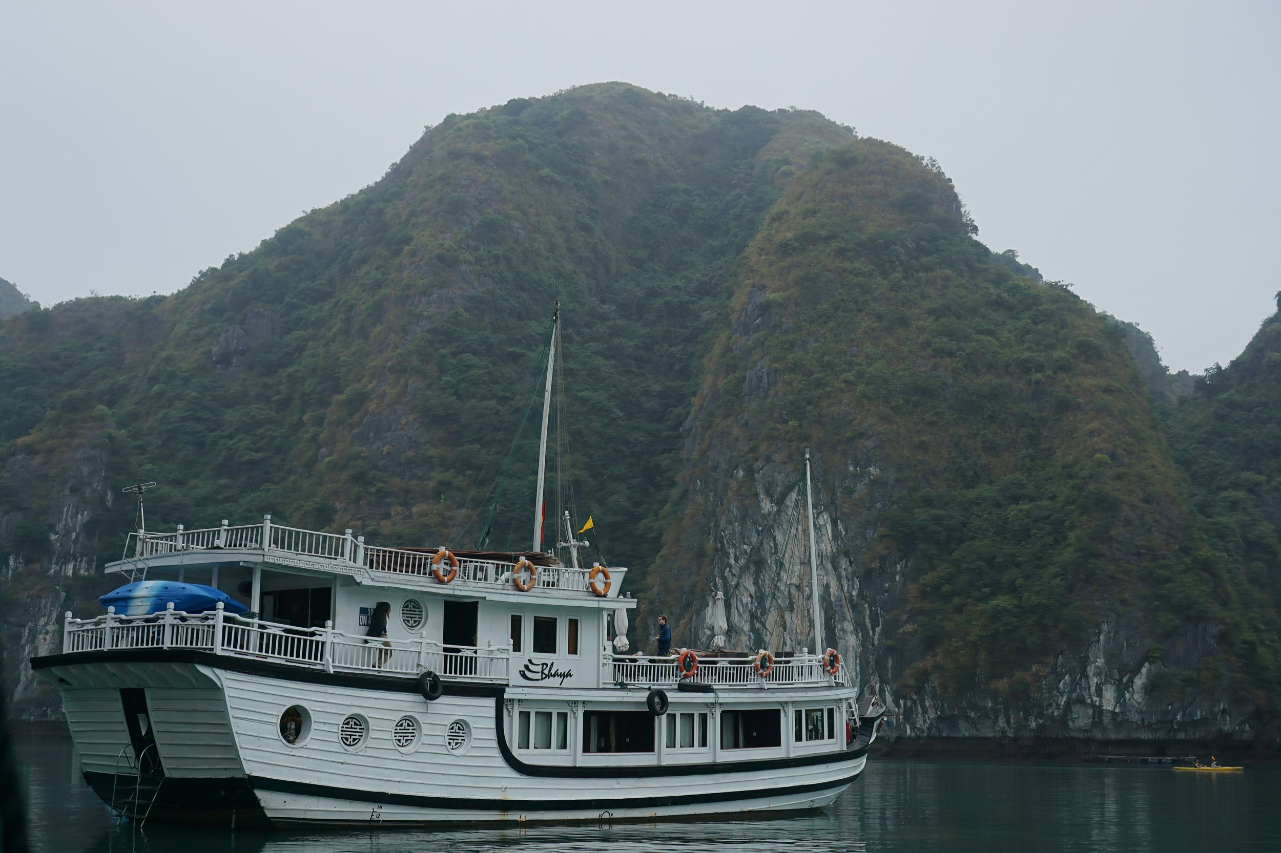 one of the bigger junk cruises
