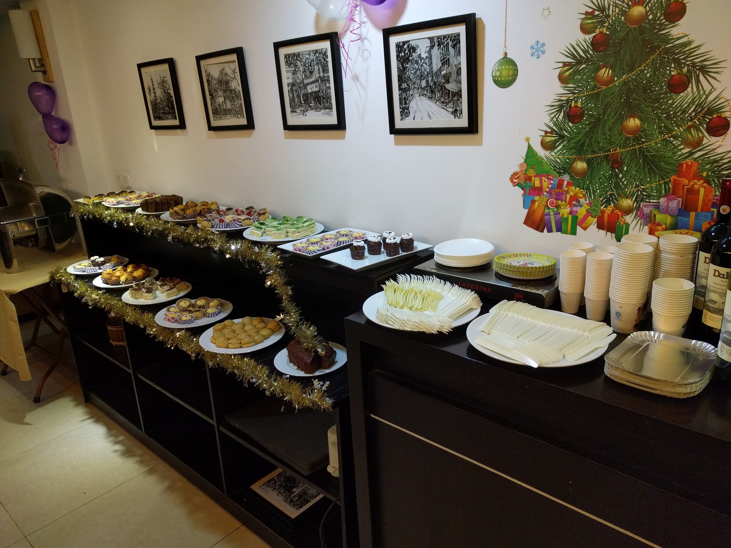 Hotel holiday party