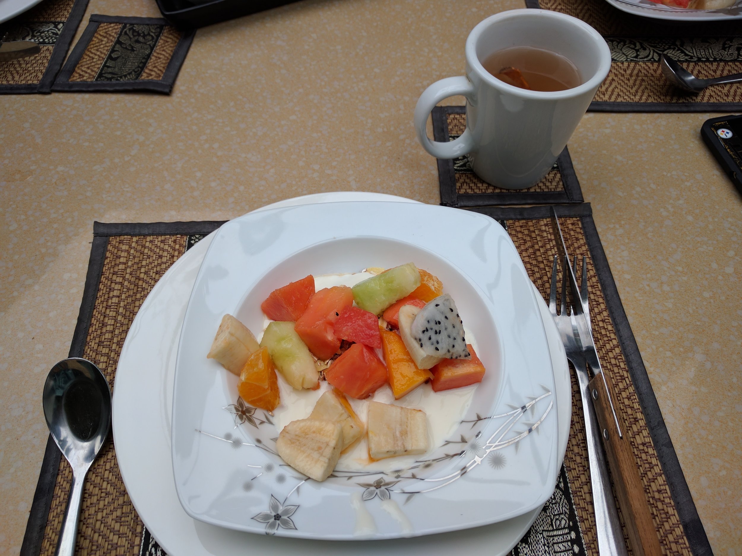 Breakfast from Manichan Guesthouse
