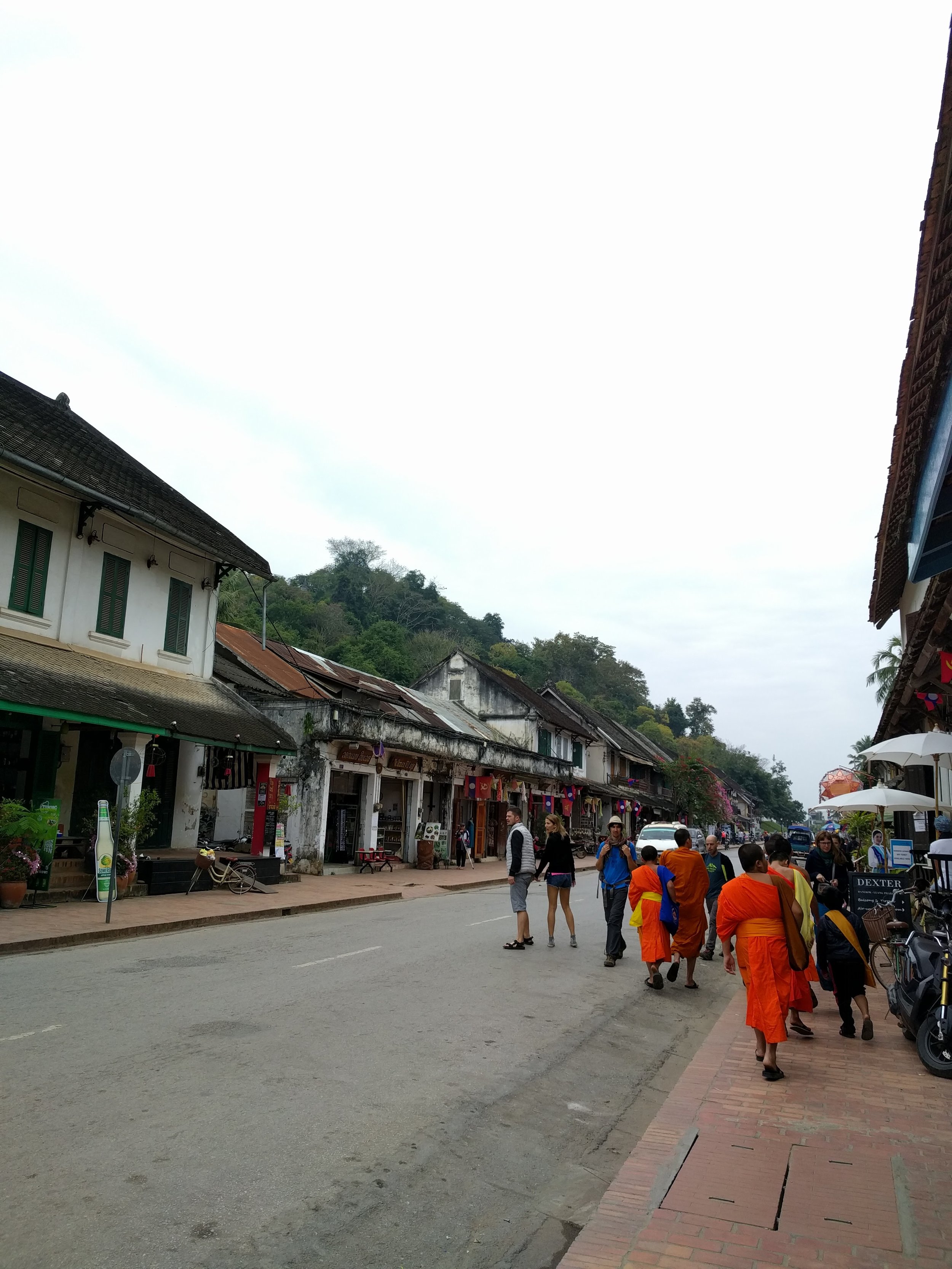 you'll see monks everywhere